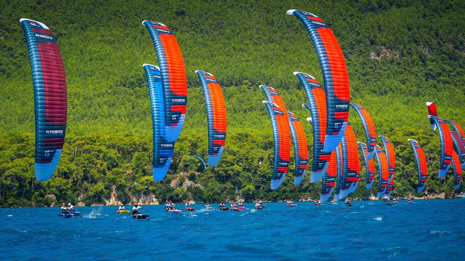 Gökova Körfezi’nde Formula Kite Avrupa Şampiyonası heyecanı