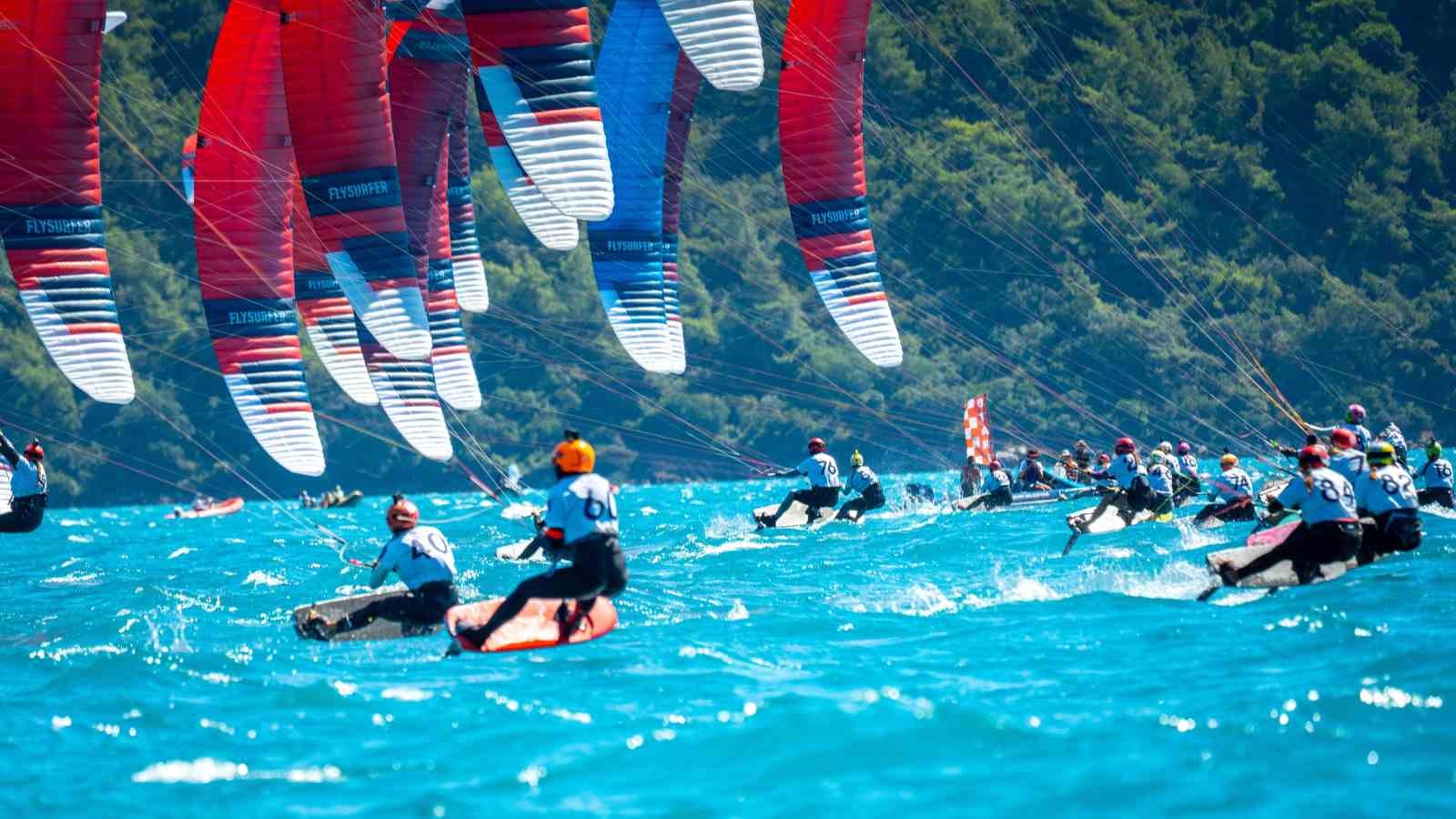 Gökova Körfezi’nde Formula Kite Avrupa Şampiyonası heyecanı