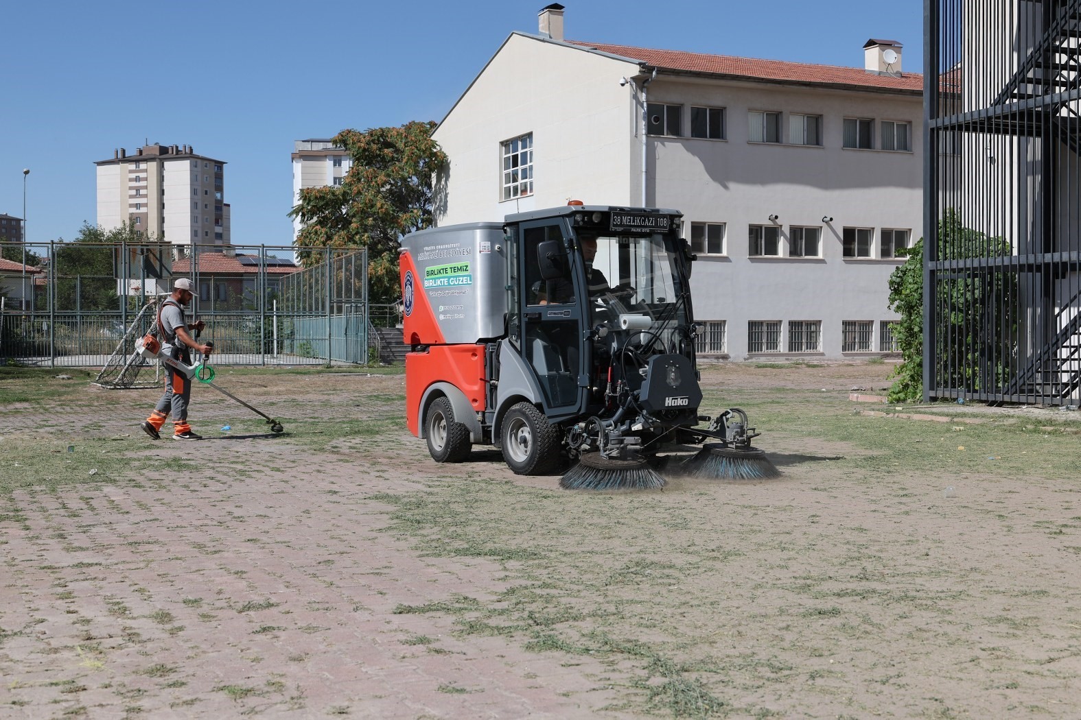 Melikgazi’de okullar yeni eğitim - öğretim yılına hazırlanıyor