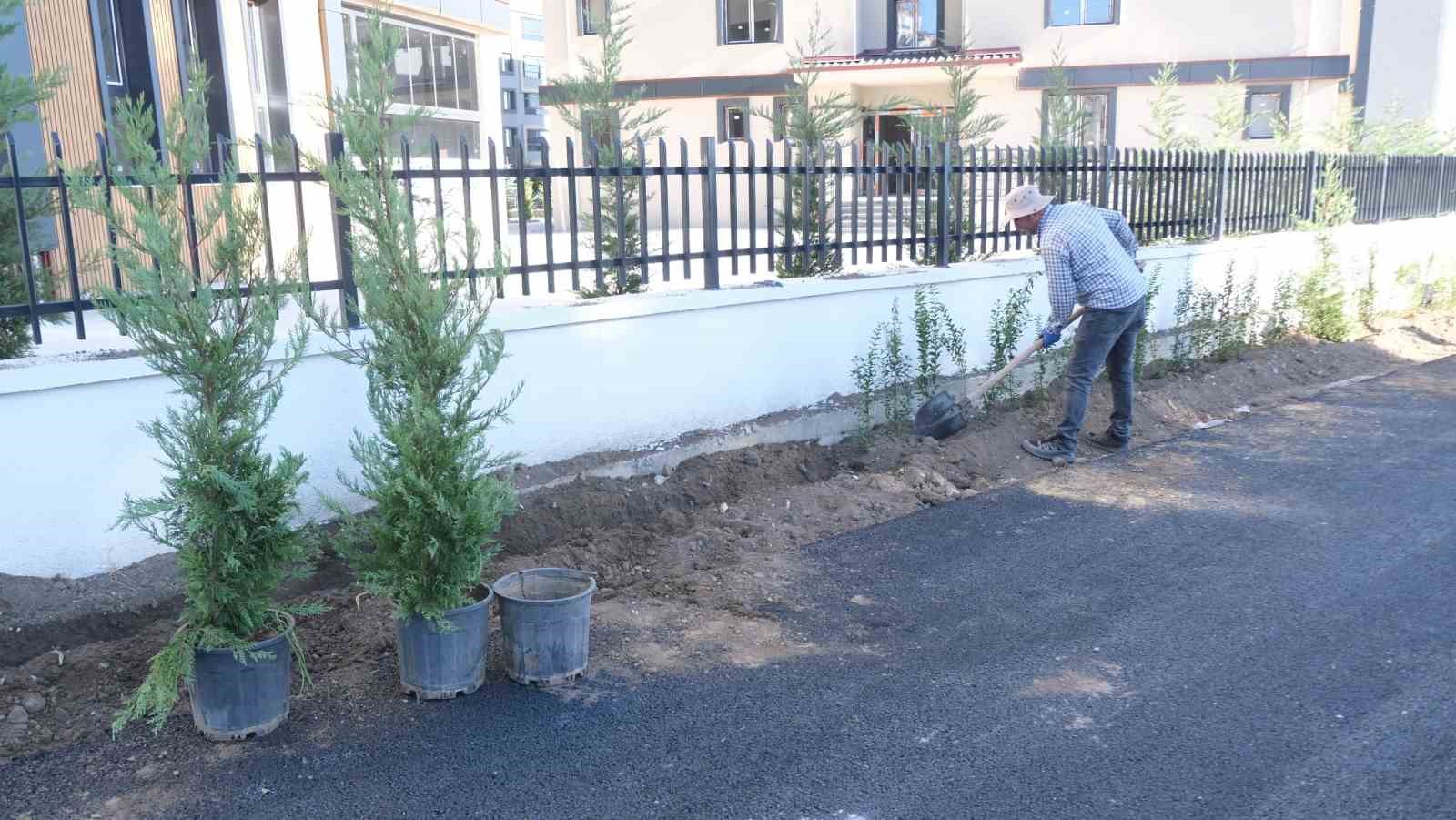 Sorgun’da yürüyüş ve bisiklet yolu çalışmaları sürüyor
