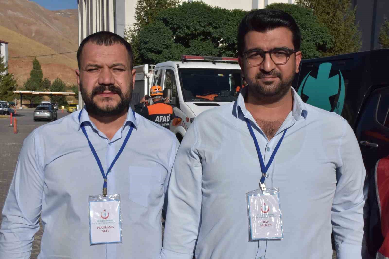 Bitlis Devlet Hastanesi’nde deprem tatbikatı yapıldı