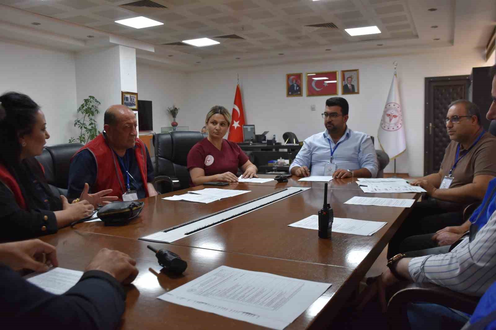 Bitlis Devlet Hastanesi’nde deprem tatbikatı yapıldı