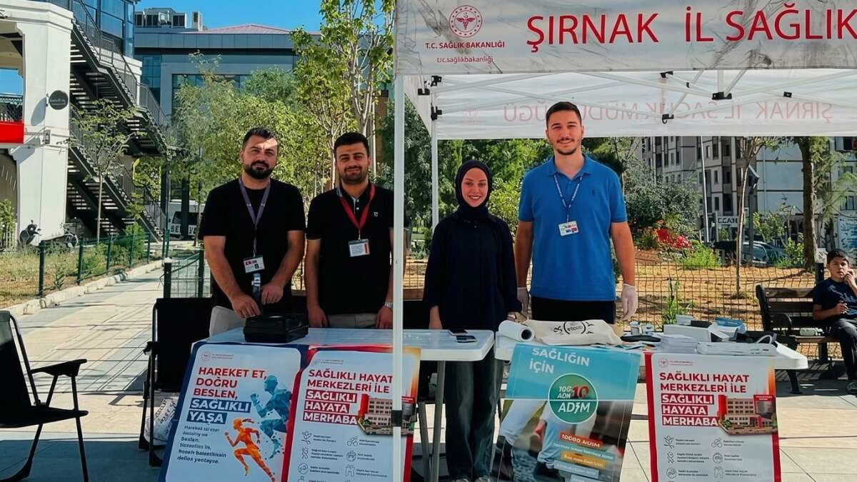 Şırnak’ta sağlıklı yaşam için farkındalık seferberliği