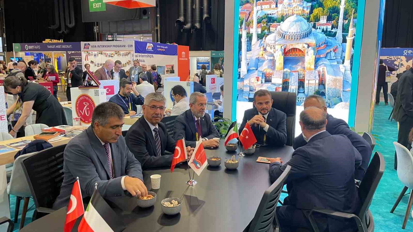 MSKÜ, EAIE Fuarı’nın ilk gününde uluslararası iş birliklerini genişletiyor