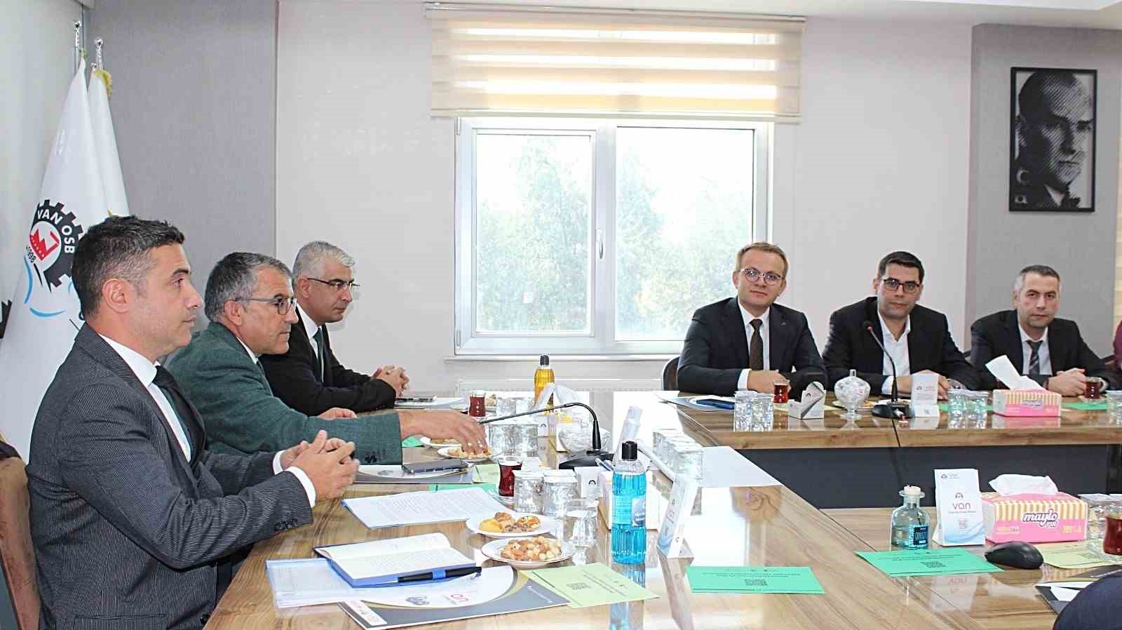 Van OSB Başkanı Memet Aslan’dan girişimcilere KOSGEB çağrısı: "Güncel destekler sanayimize güç katacak"