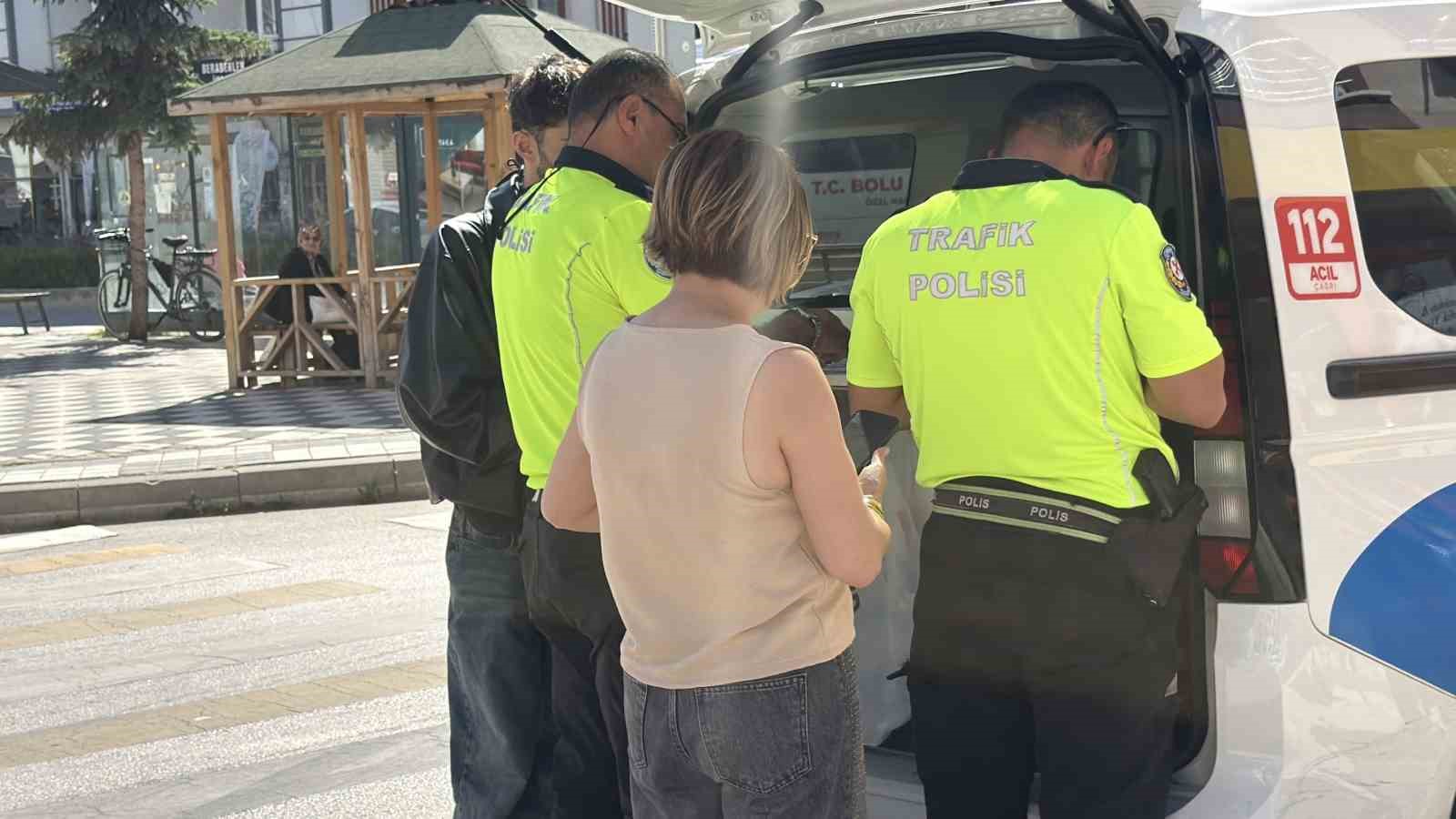 Bolu’da otomobil ile motosiklet çarpıştı: 2 hafif yaralı