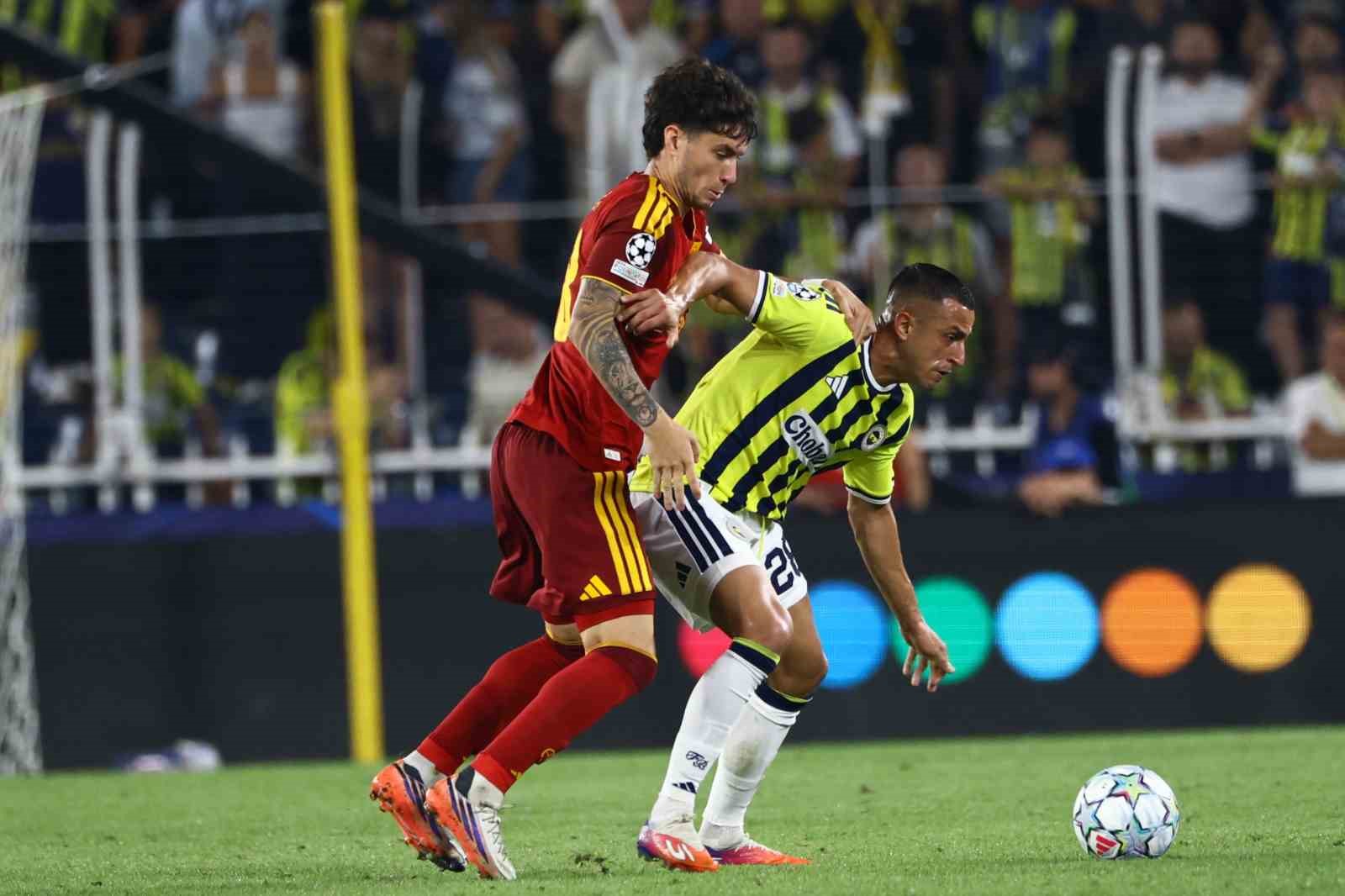 UEFA Şampiyonlar Ligi: Fenerbahçe: 1 - Roma: 1 (Maç sonucu)