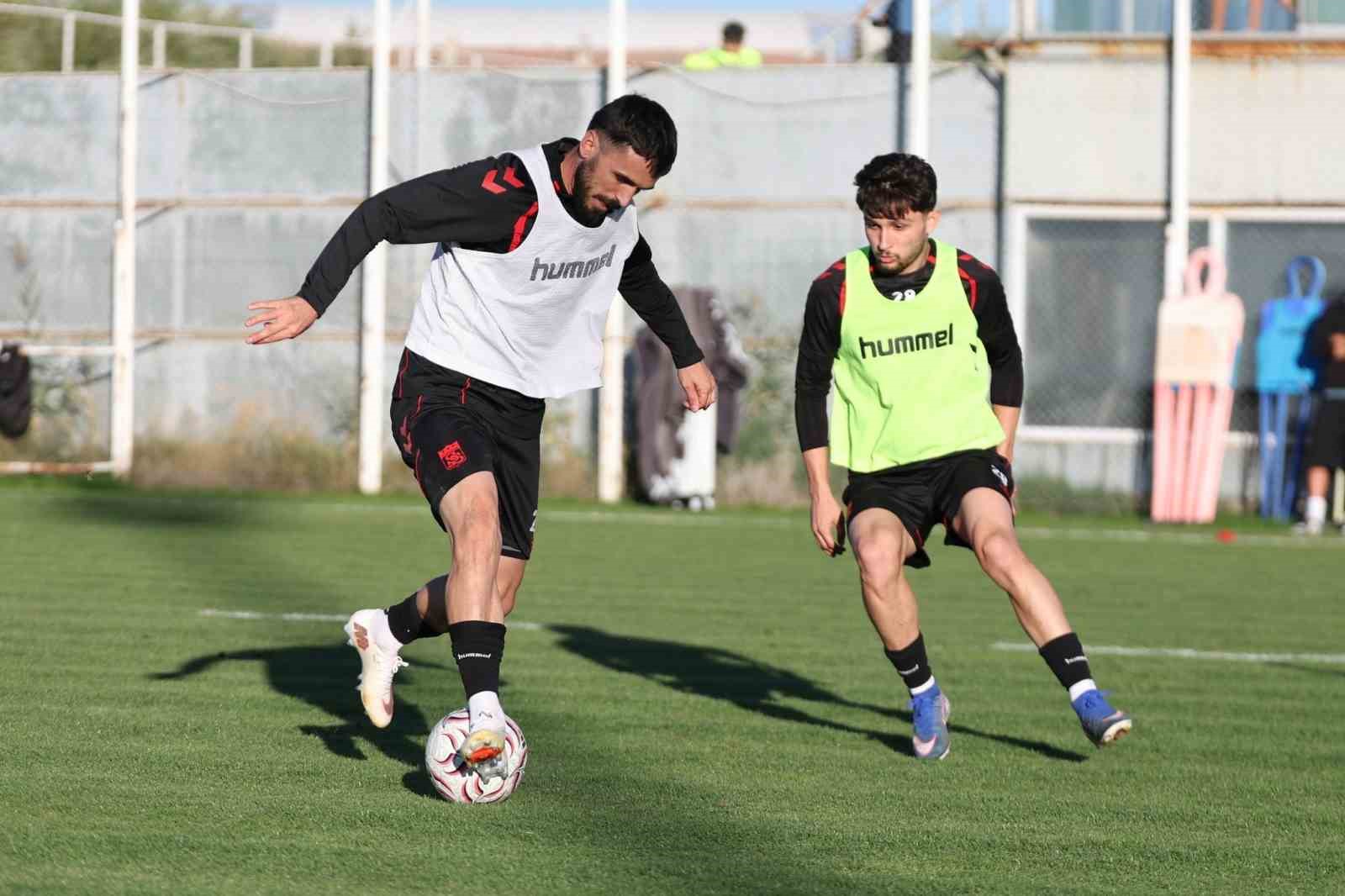 Sivasspor, Muğlaspor maçı hazırlıklarını sürdürdü