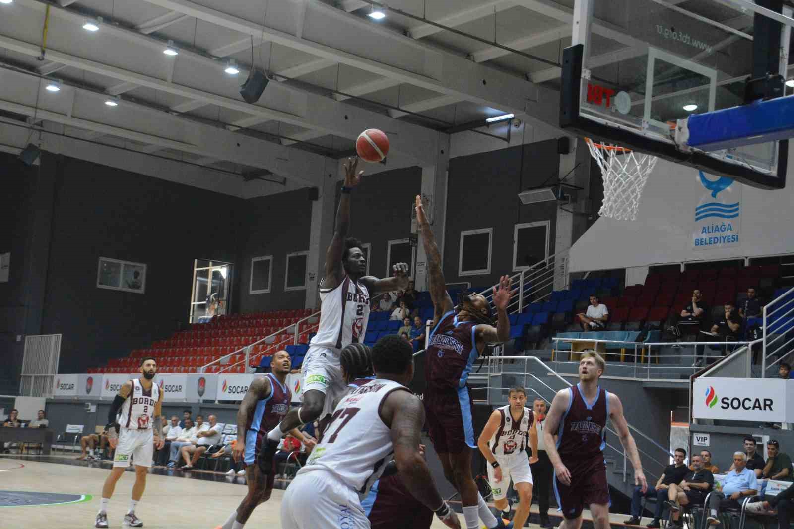 Ege Cup 2026: Pizza Bulls Bordo Bandırma: 87 - Trabzonspor: 65