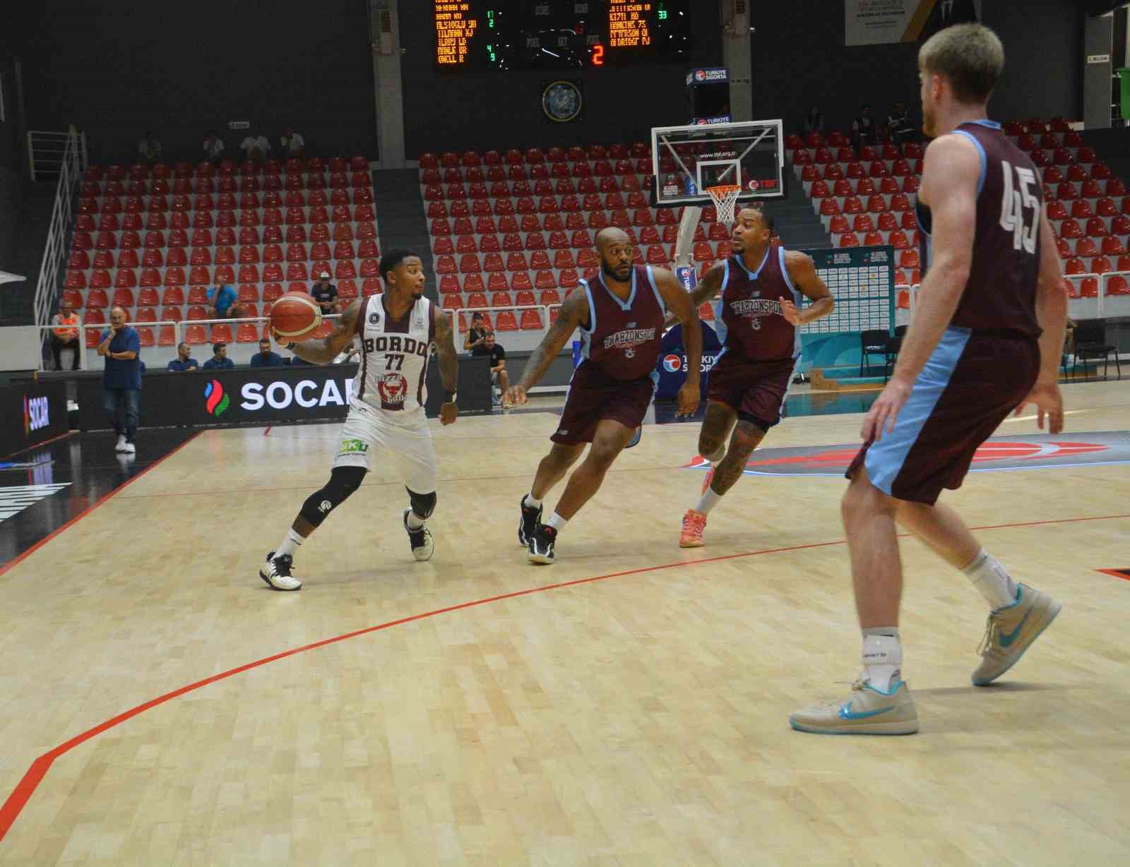 Ege Cup 2026: Pizza Bulls Bordo Bandırma: 87 - Trabzonspor: 65