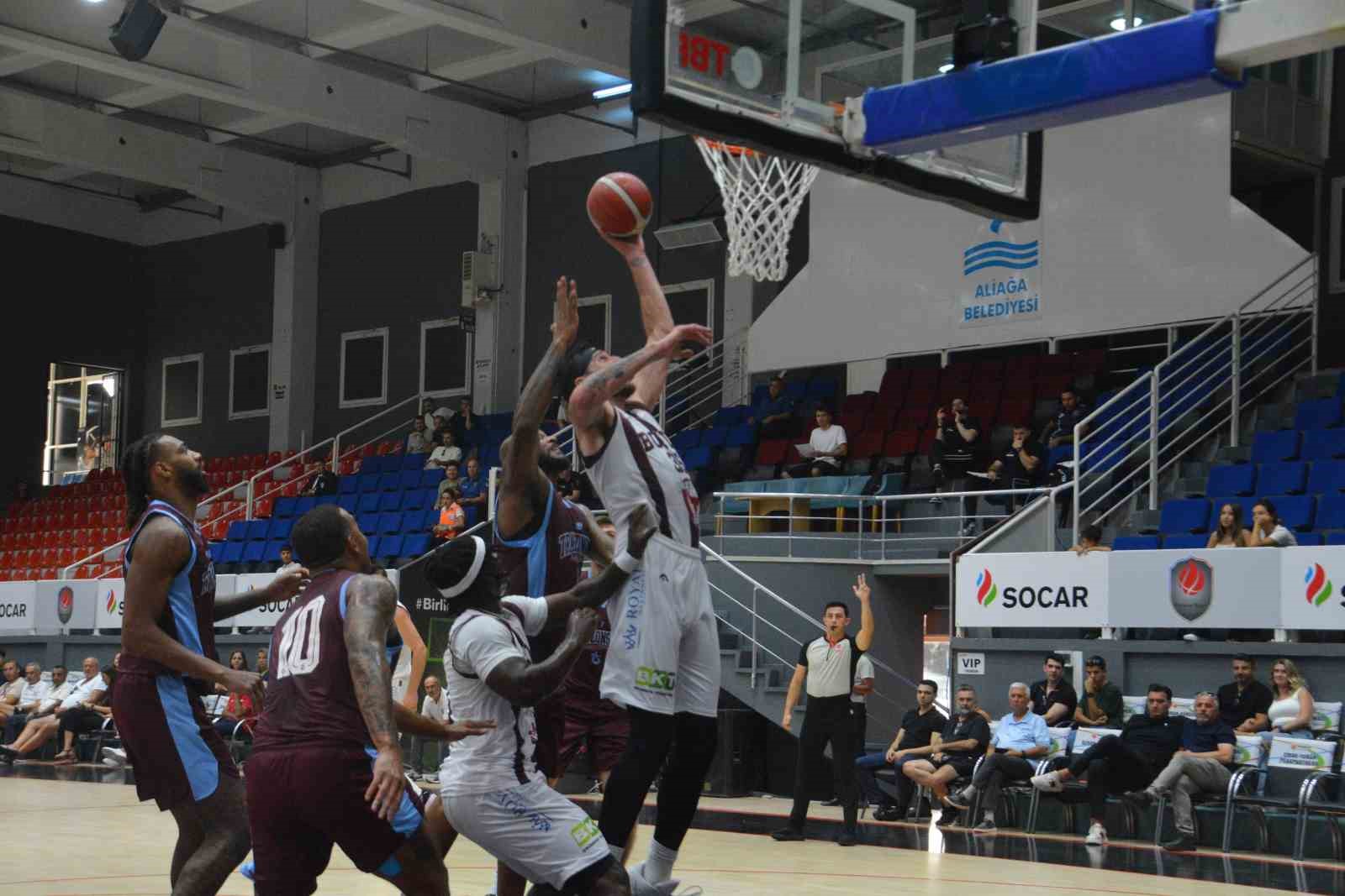 Ege Cup 2026: Pizza Bulls Bordo Bandırma: 87 - Trabzonspor: 65