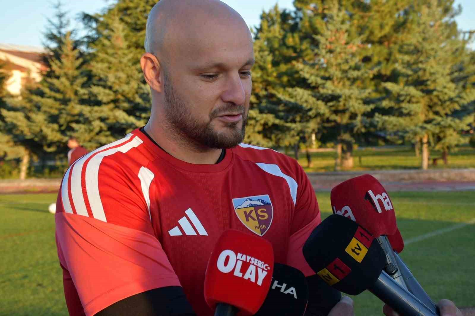 Kayserispor, İstanbulspor maçı hazırlıklarına başladı