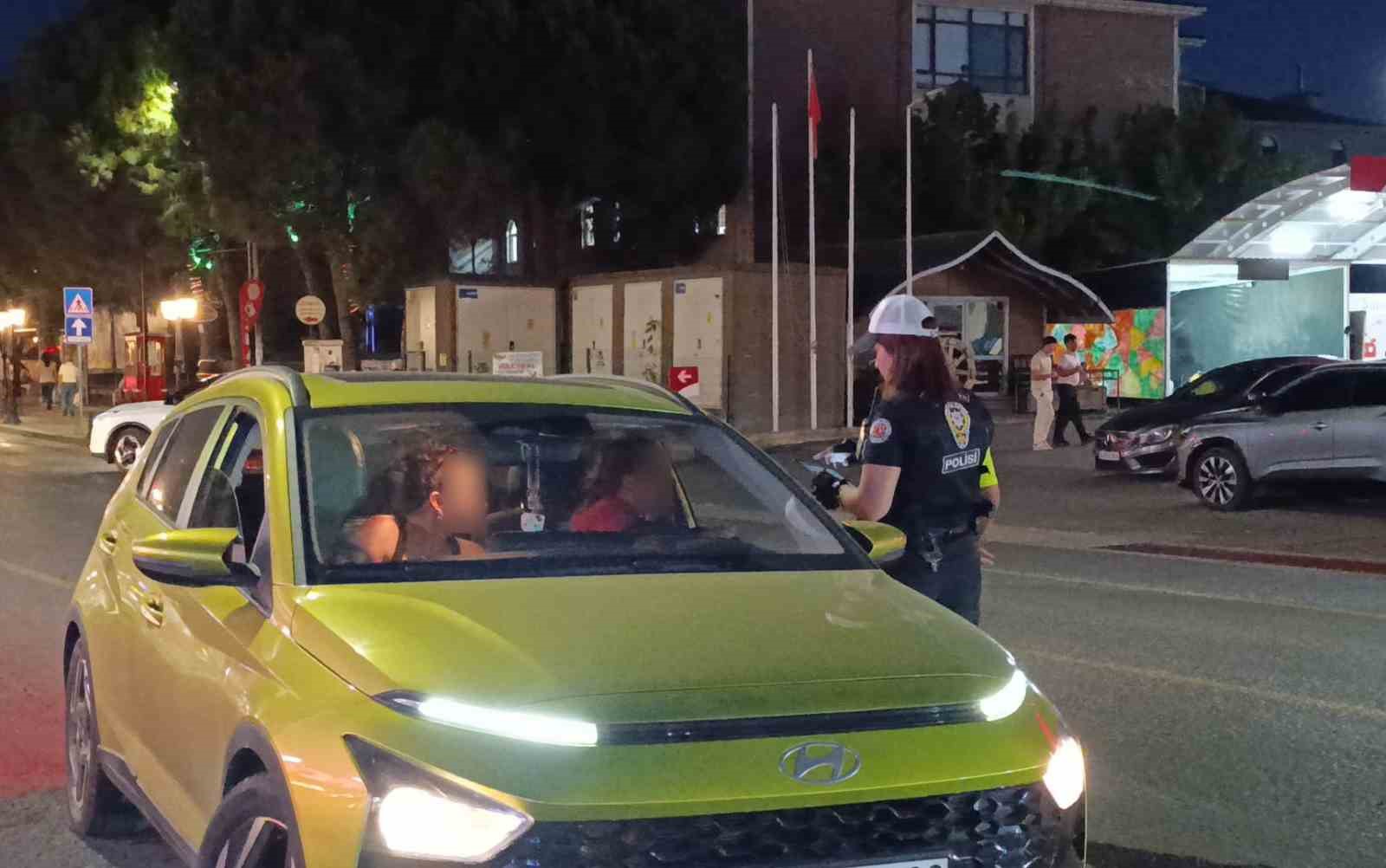 Tekirdağ’da trafik uygulaması
