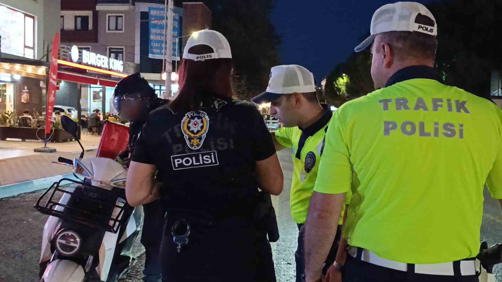 Tekirdağ’da trafik uygulaması