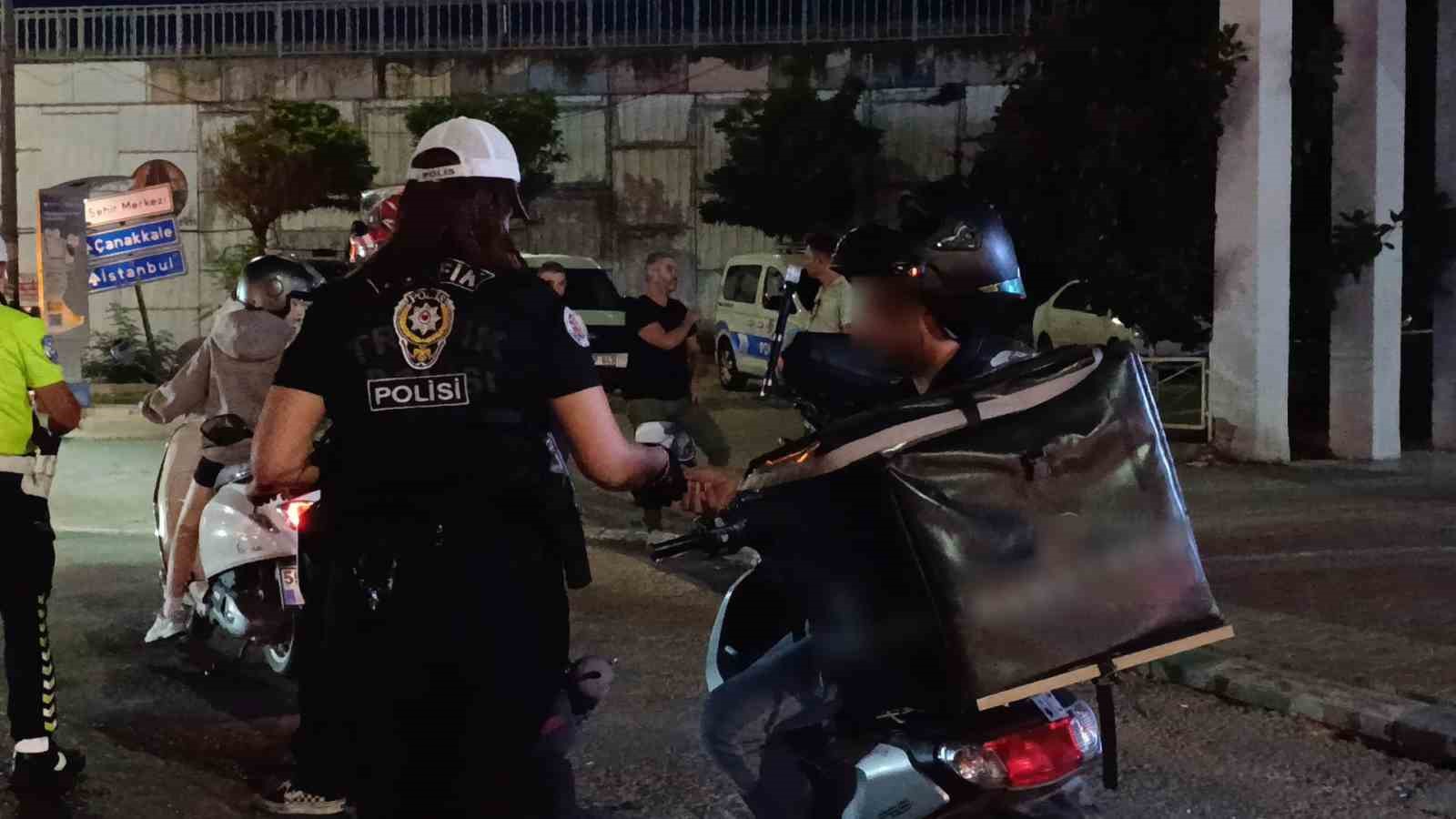 Tekirdağ’da trafik uygulaması