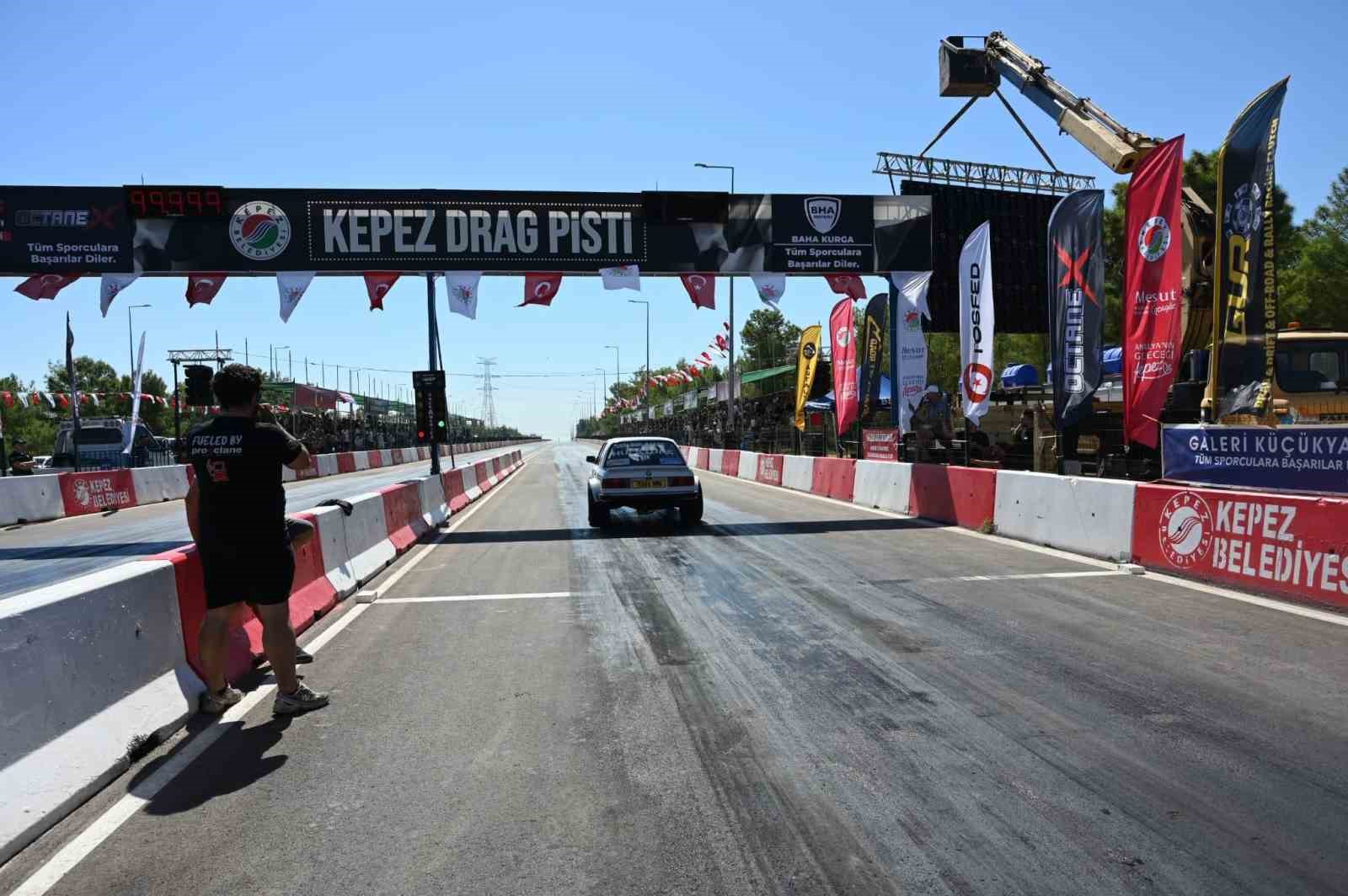 Kepez’de Otodrag heyecanı başladı