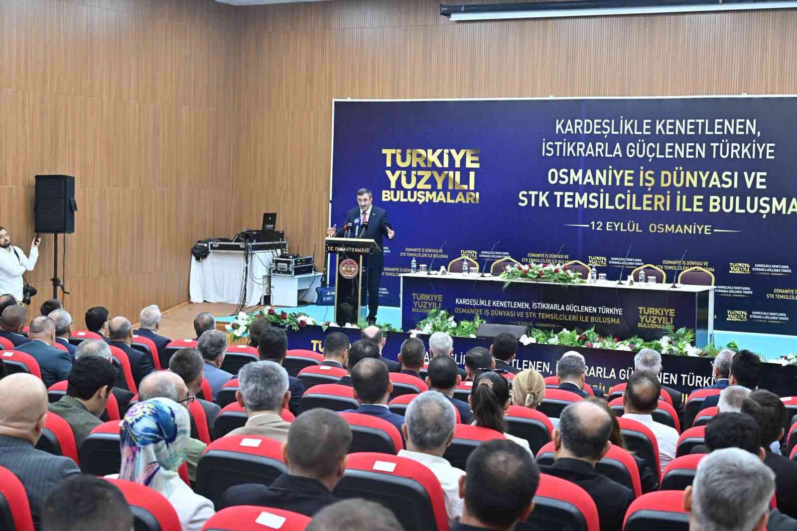Cumhurbaşkanı Yardımcısı Yılmaz: "Vesayetten kurtulduk, terörden de kurtulacağız"