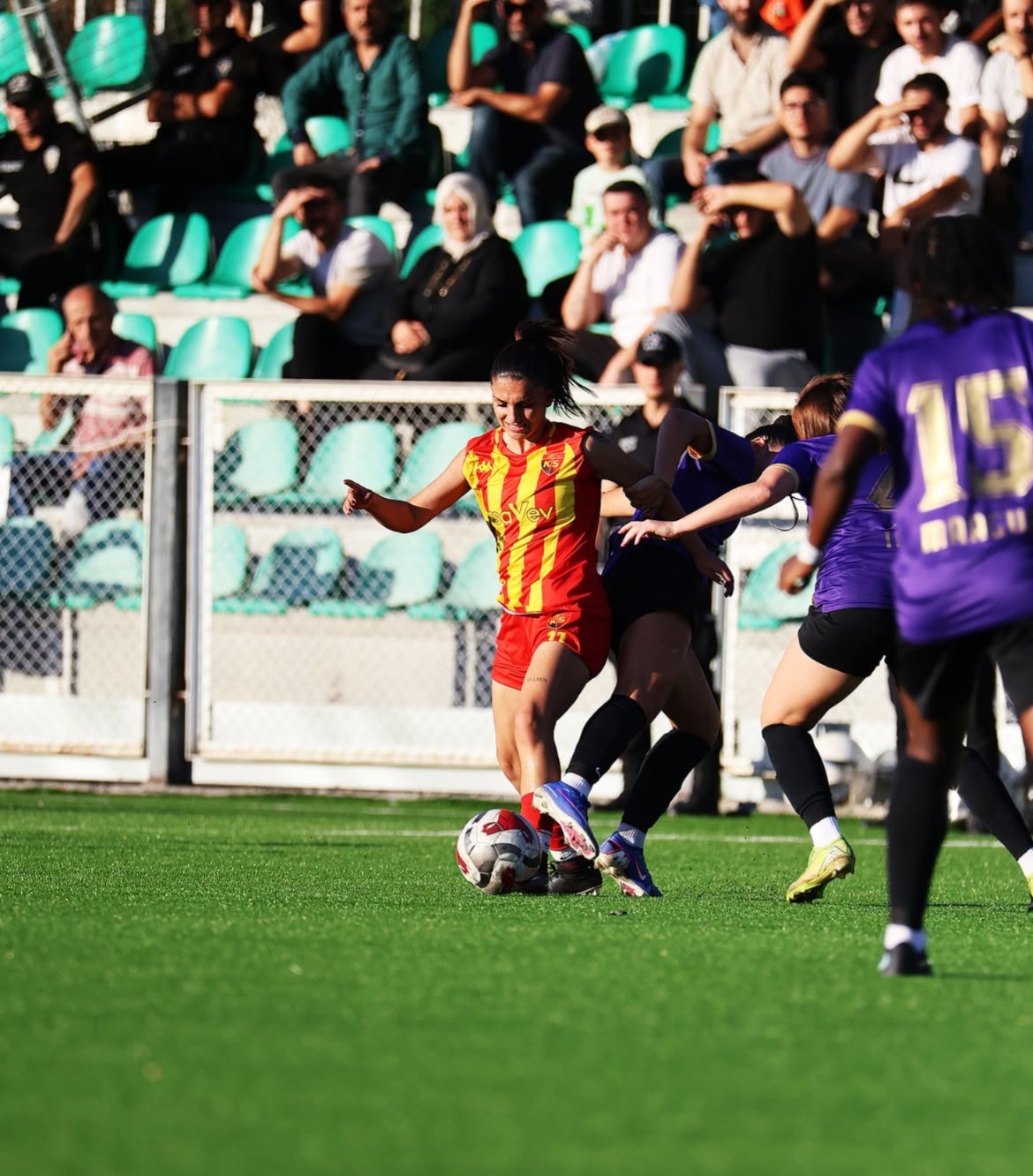 Kayseri Kadın FK: 0- Amed Sportif Faaliyetleri: 3