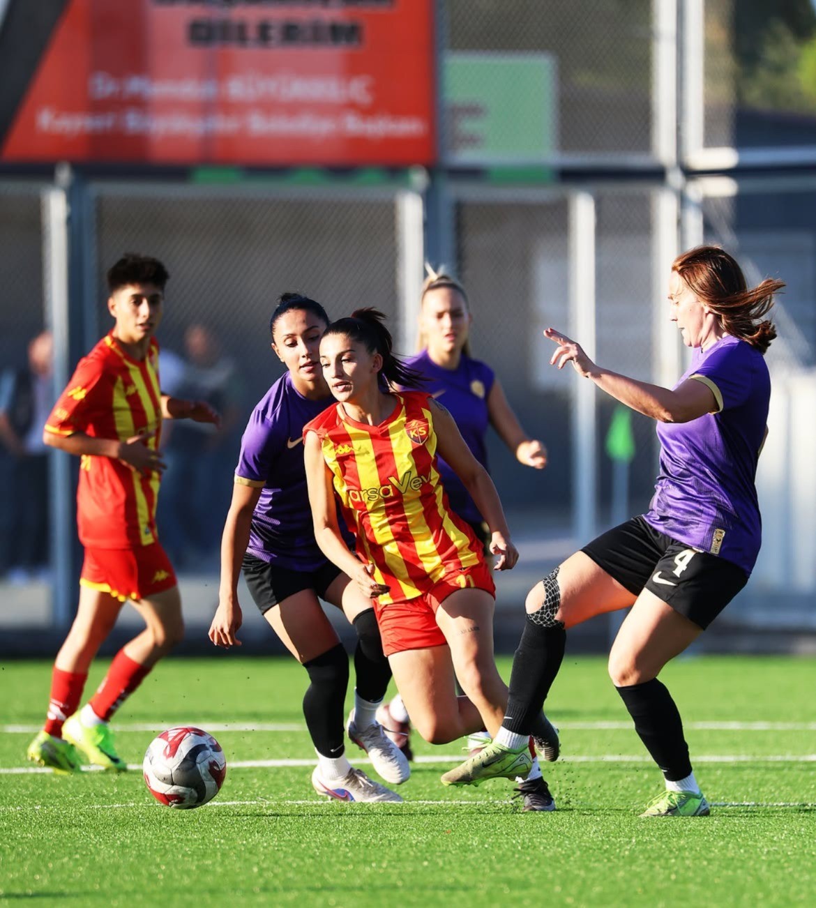 Kayseri Kadın FK: 0- Amed Sportif Faaliyetleri: 3