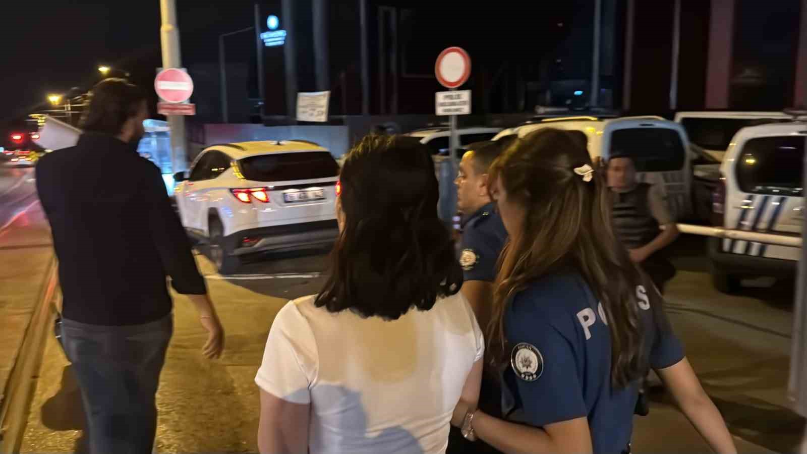 Bursa’da alkollü yakalanıp olay çıkaran kadın tutuklandı