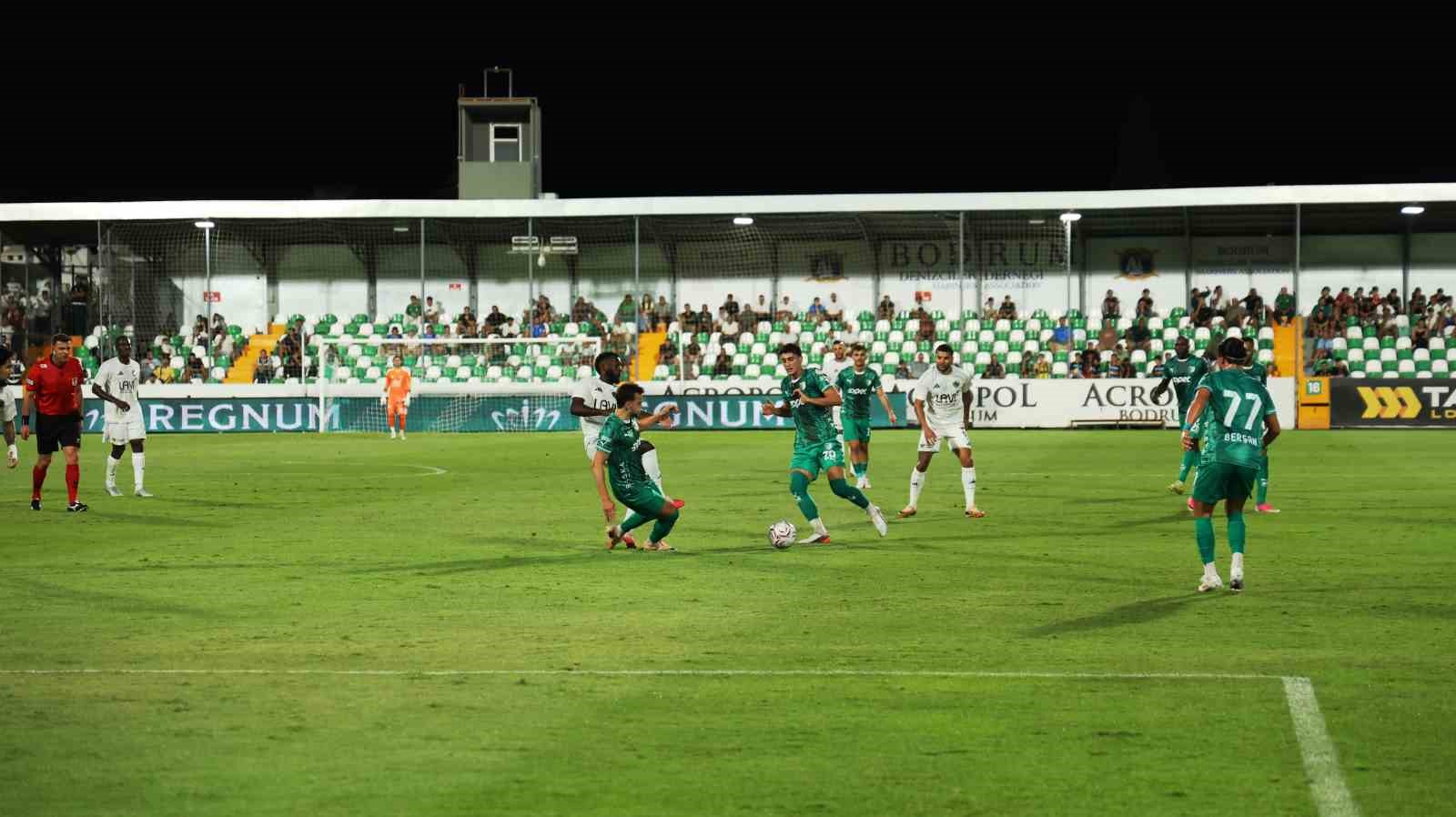 Trendyol 1. Lig: Bodrum FK: 4 - Batman Petrolspor: 0