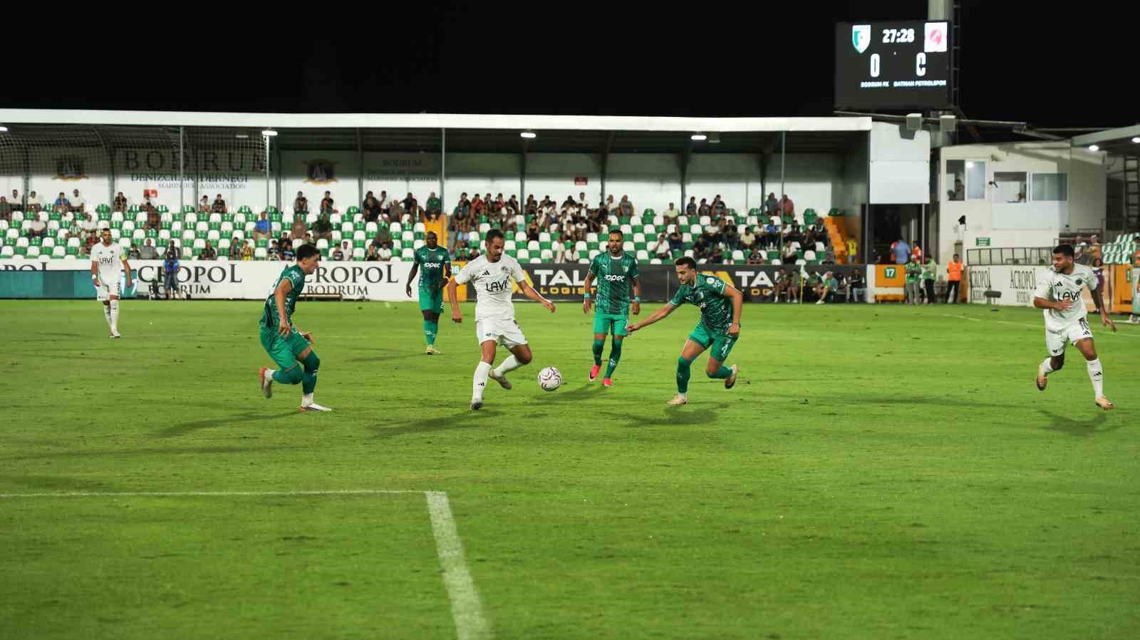 Trendyol 1. Lig: Bodrum FK: 4 - Batman Petrolspor: 0