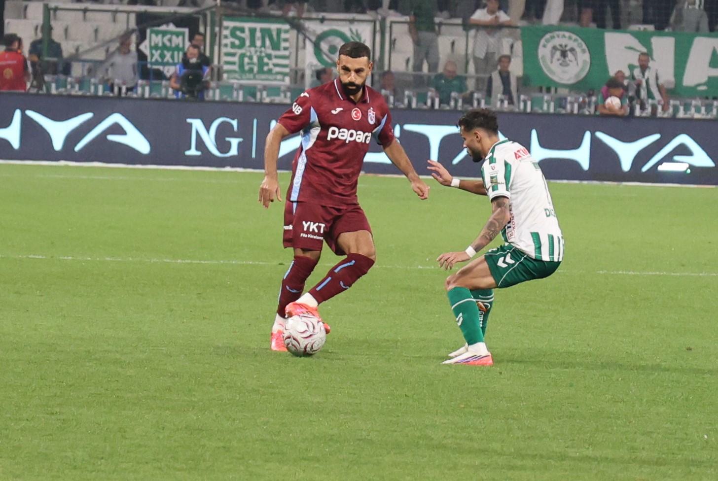Trendyol Süper Lig: Konyaspor: 1 - Trabzonspor: 0 (Maç sonucu)