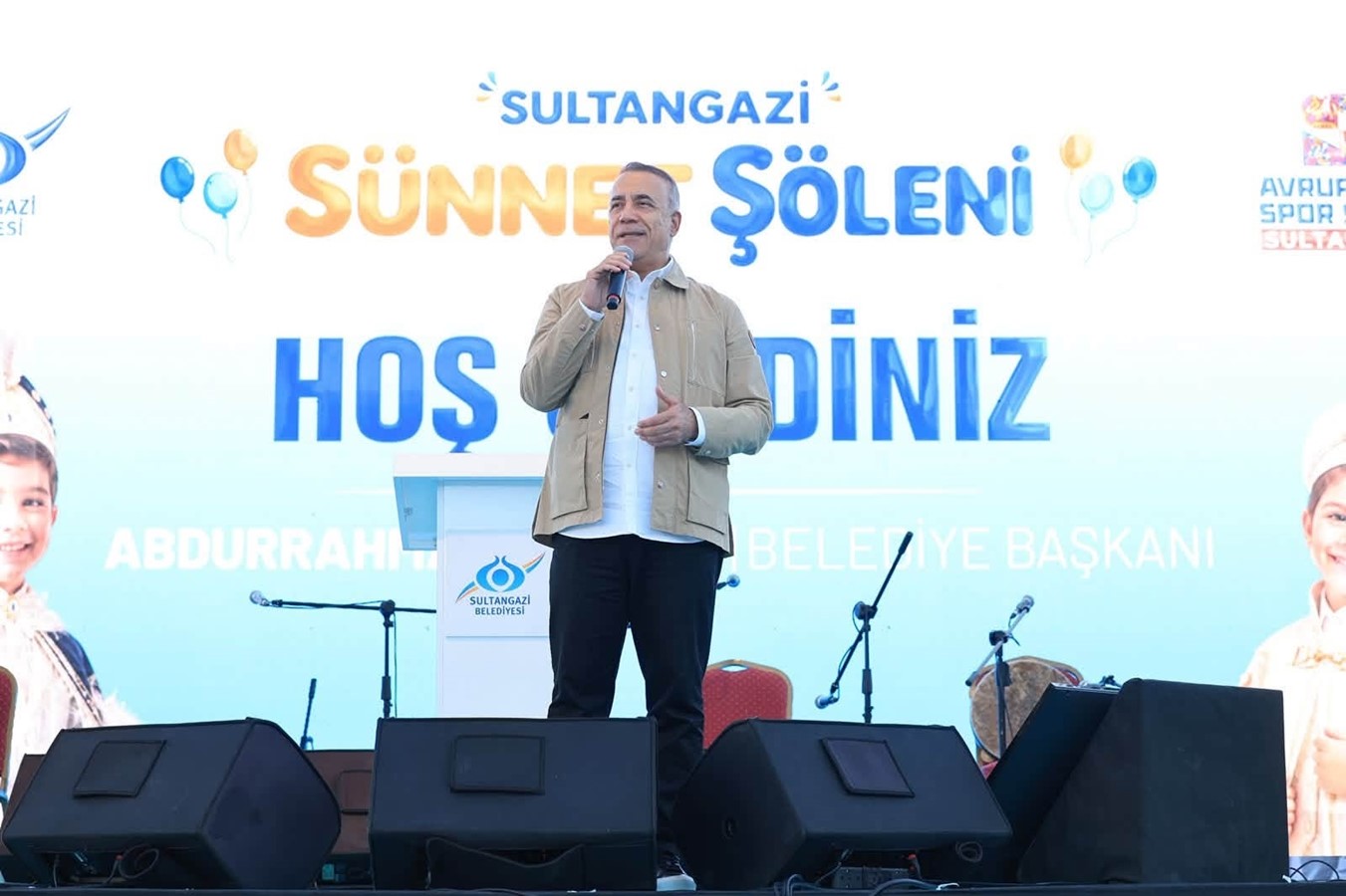 Sultangazi’de bin 500 çocuk için toplu sünnet şöleni