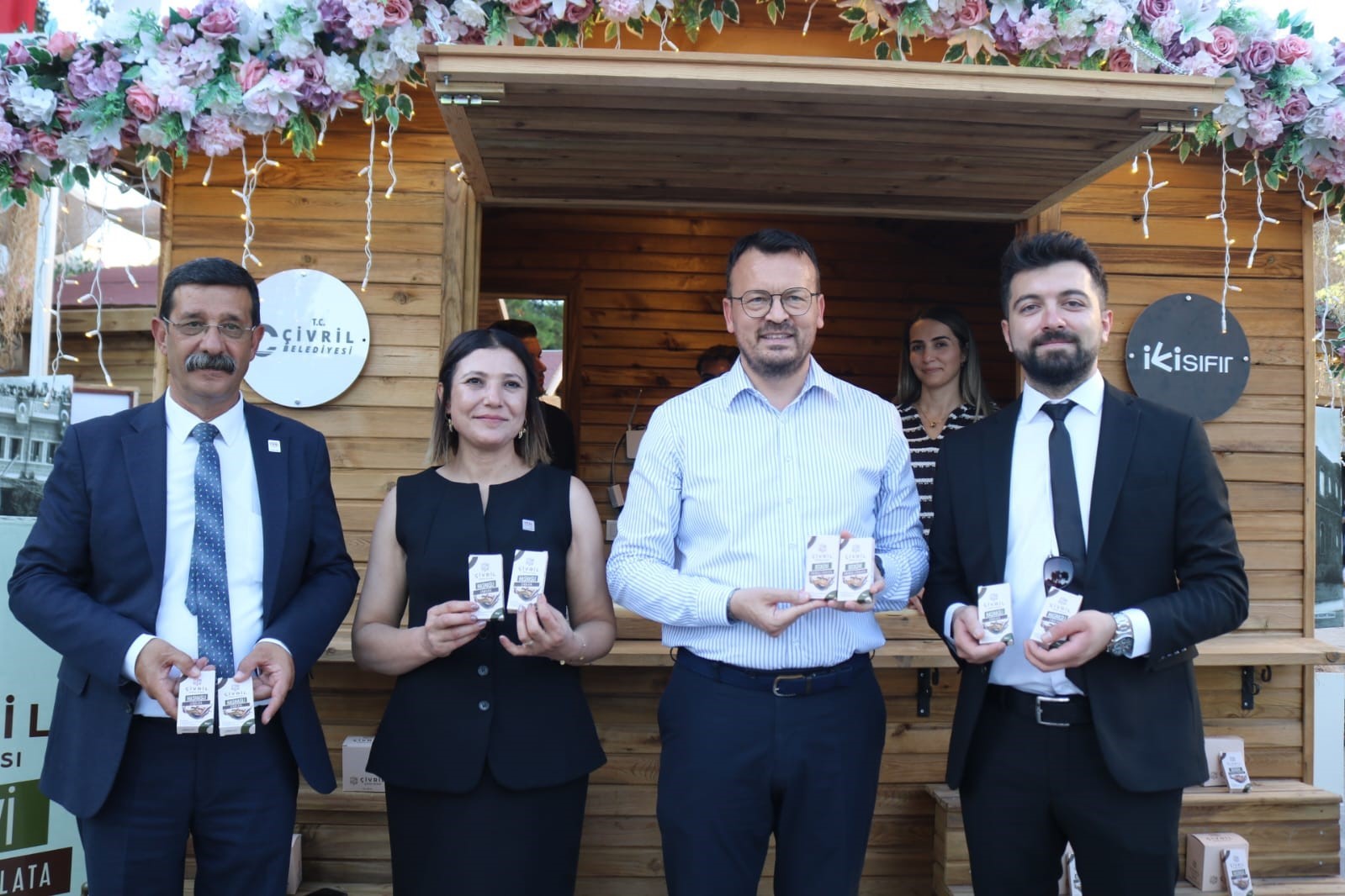 Çivril’in tarımsal ürünleri çikolataya dönüştü