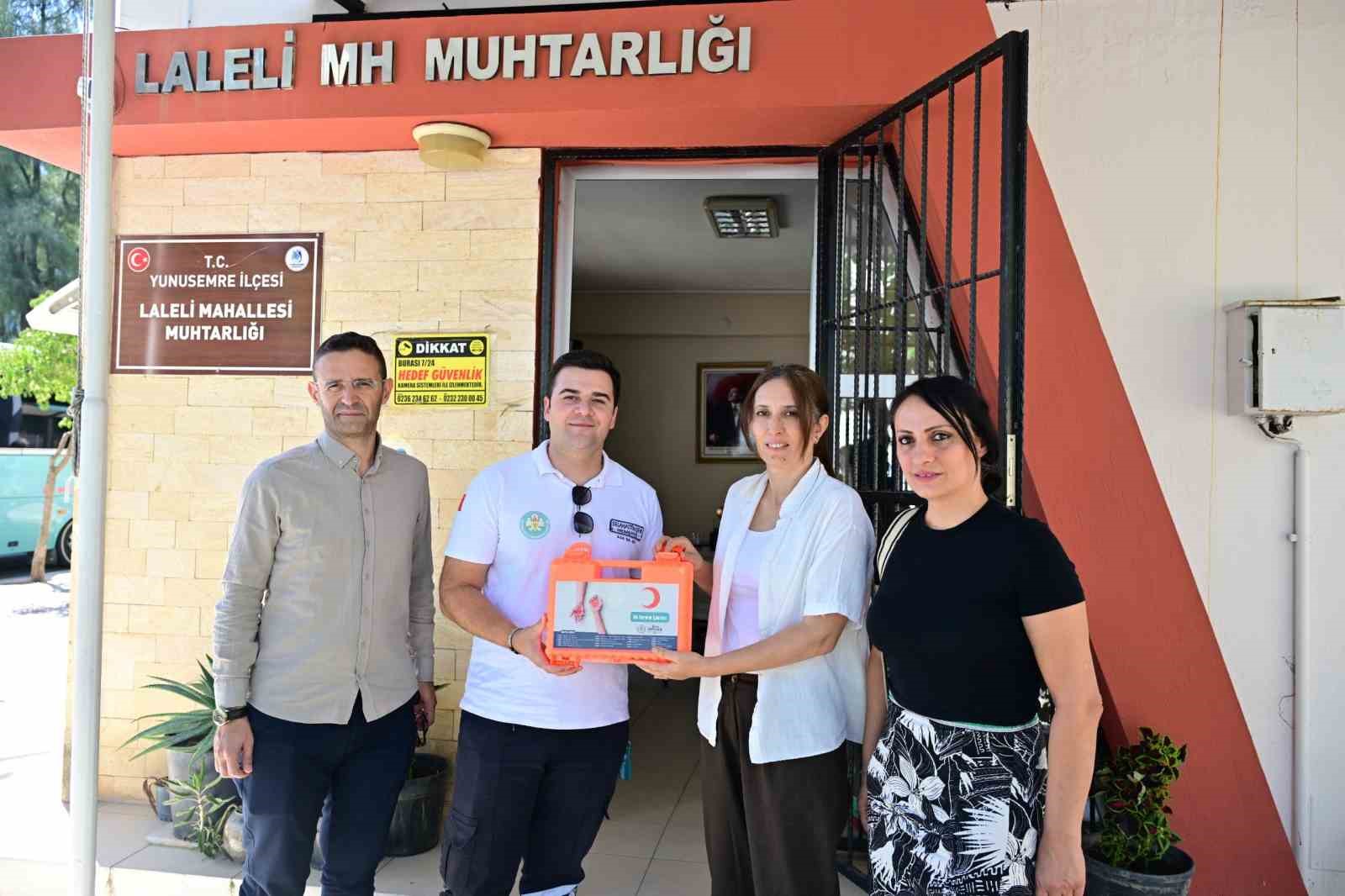 Manisa’da ilk yardım bilincini güçlendiren örnek proje