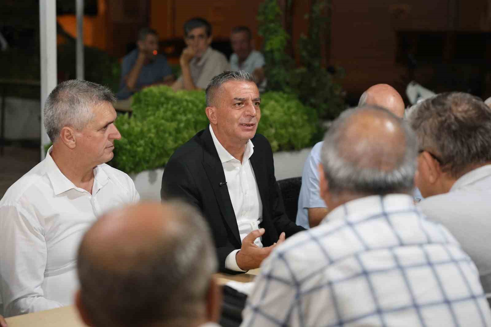 Başkan Şimşek Aşağıçobanisa’da vatandaşların taleplerini dinledi