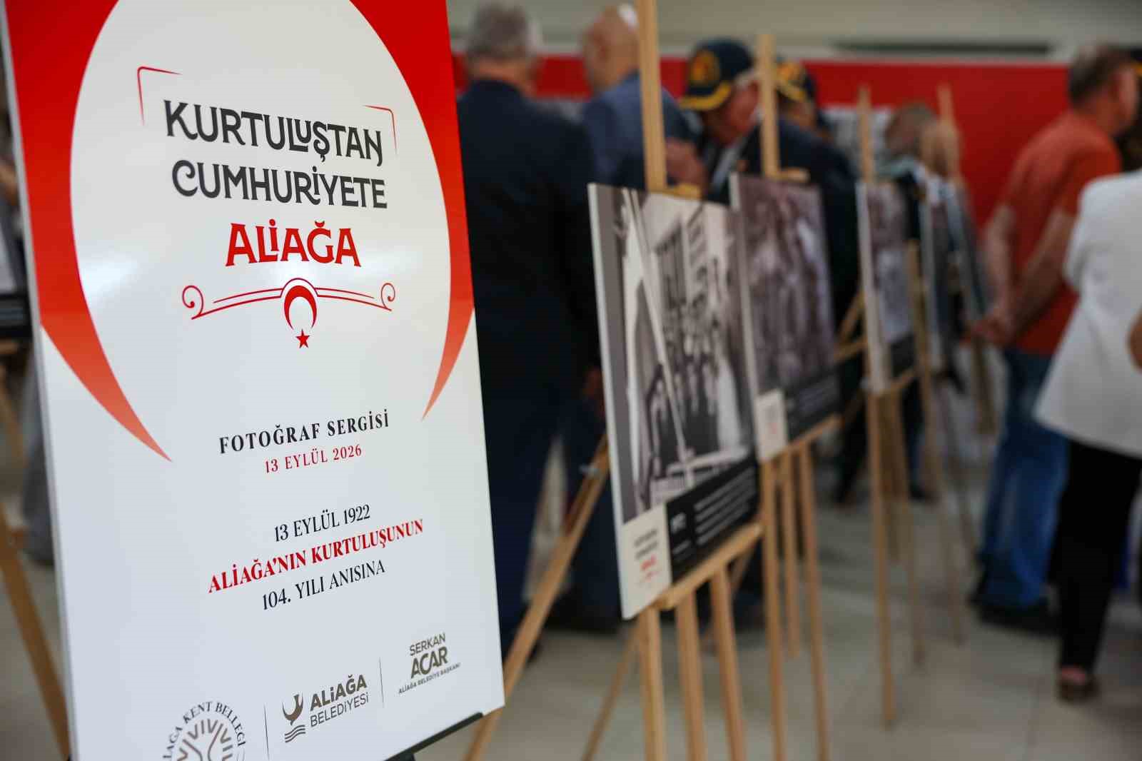 Aliağa’da kurtuluşun 104. yılı gururla kutlandı.