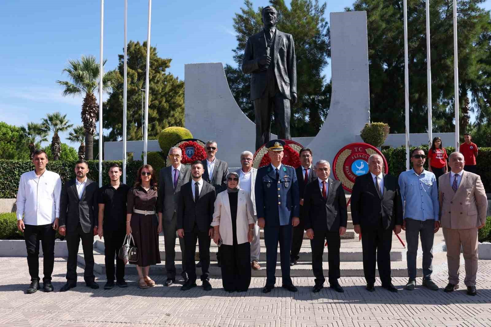 Aliağa’da kurtuluşun 104. yılı gururla kutlandı.