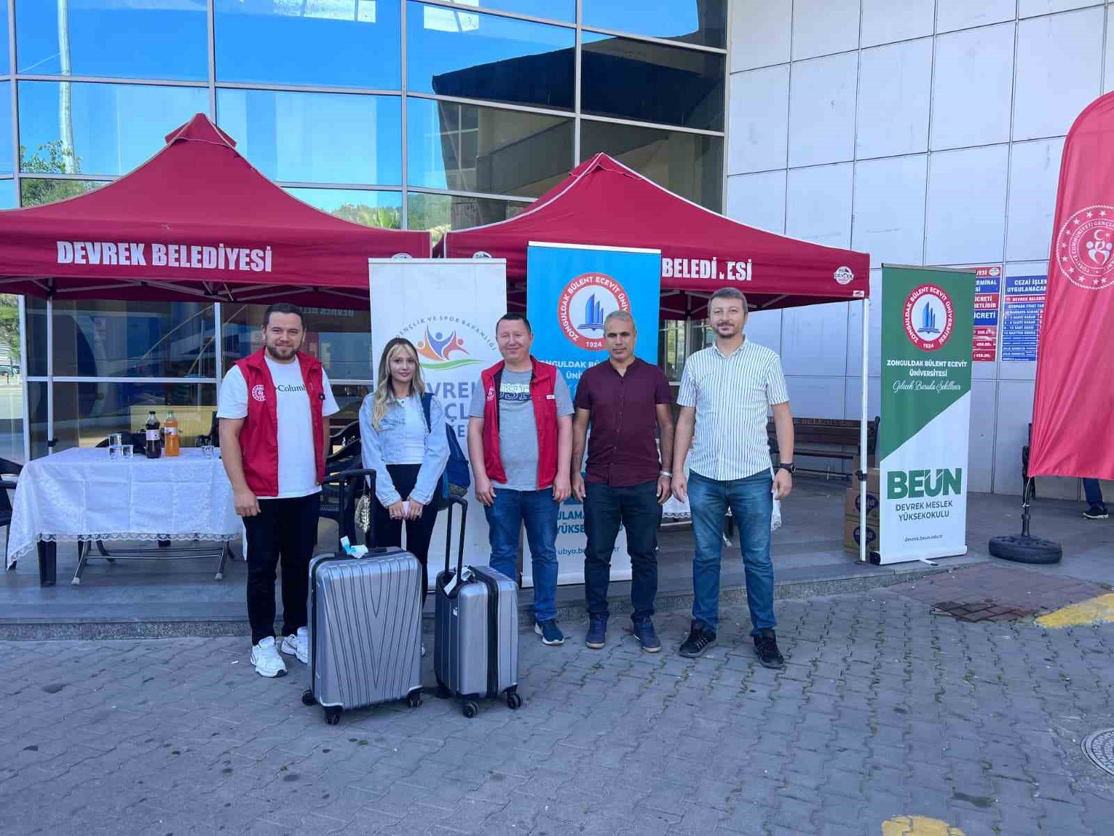 Zonguldak’ta üniversite öğrencileri için yurt mesaisi