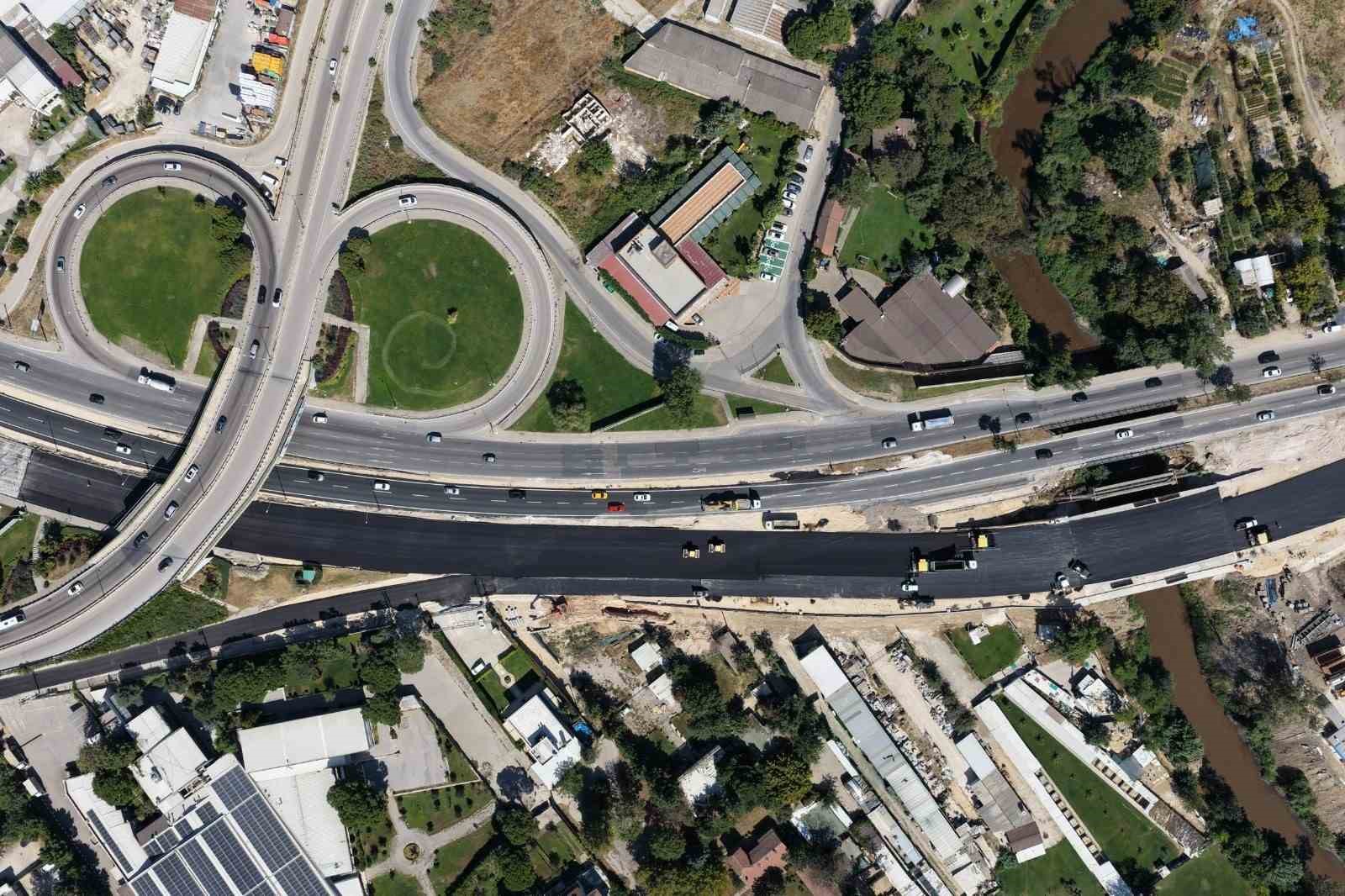 Bursa’da kritik yol çalışması okullar açılmadan tamamlandı