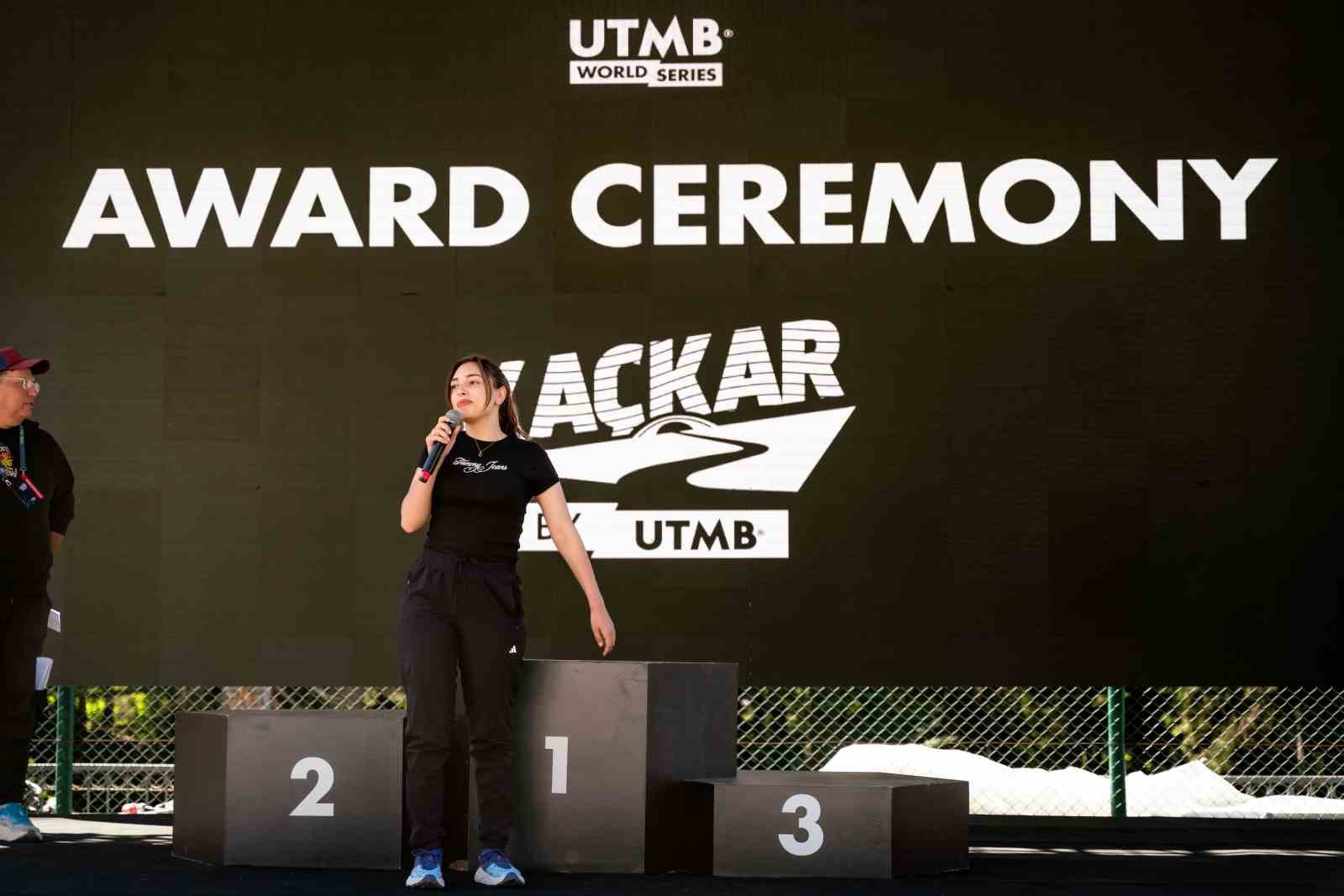 Kaçkar BY UTMB’de dereceye giren sporcular ödüllendirildi