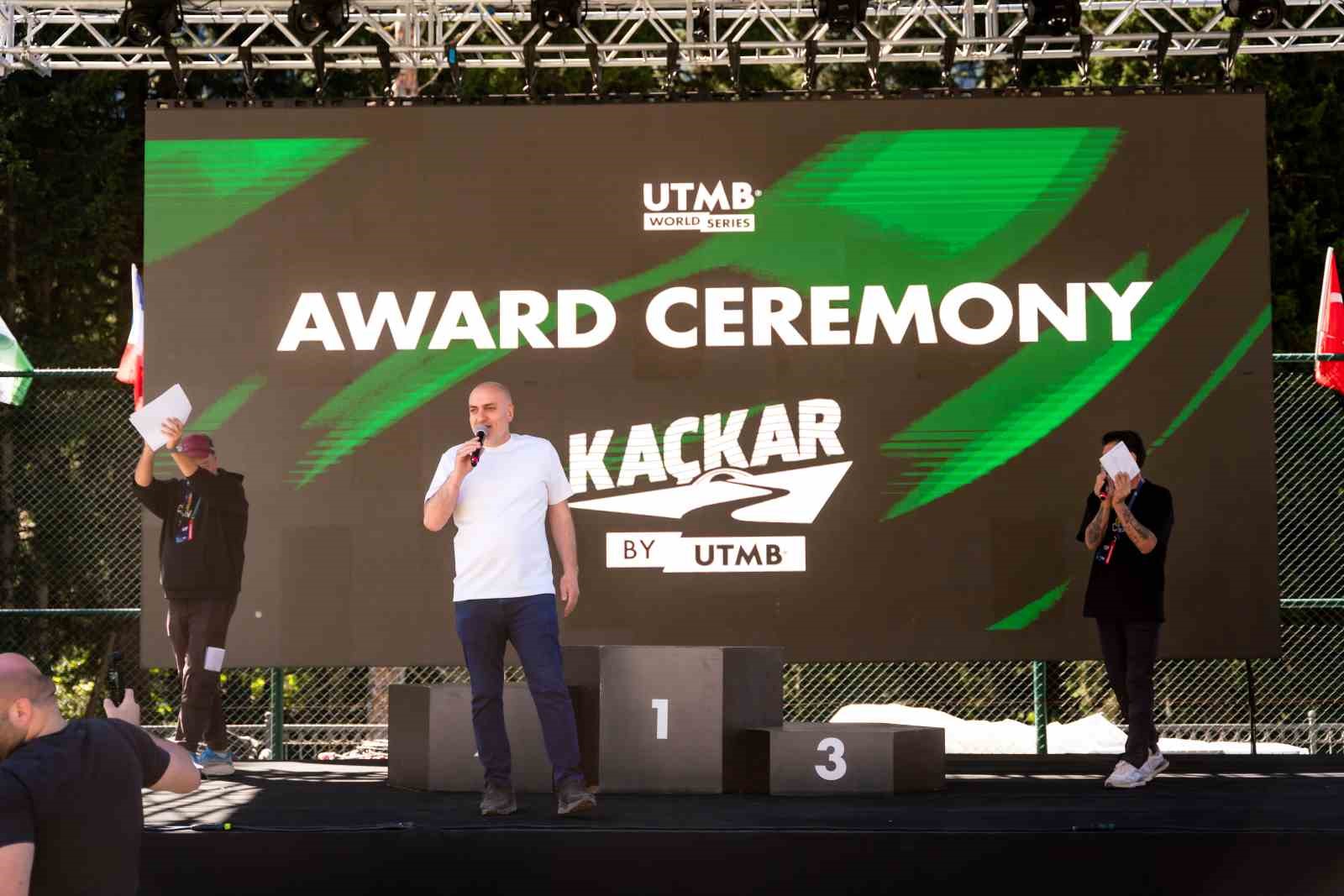 Kaçkar BY UTMB’de dereceye giren sporcular ödüllendirildi