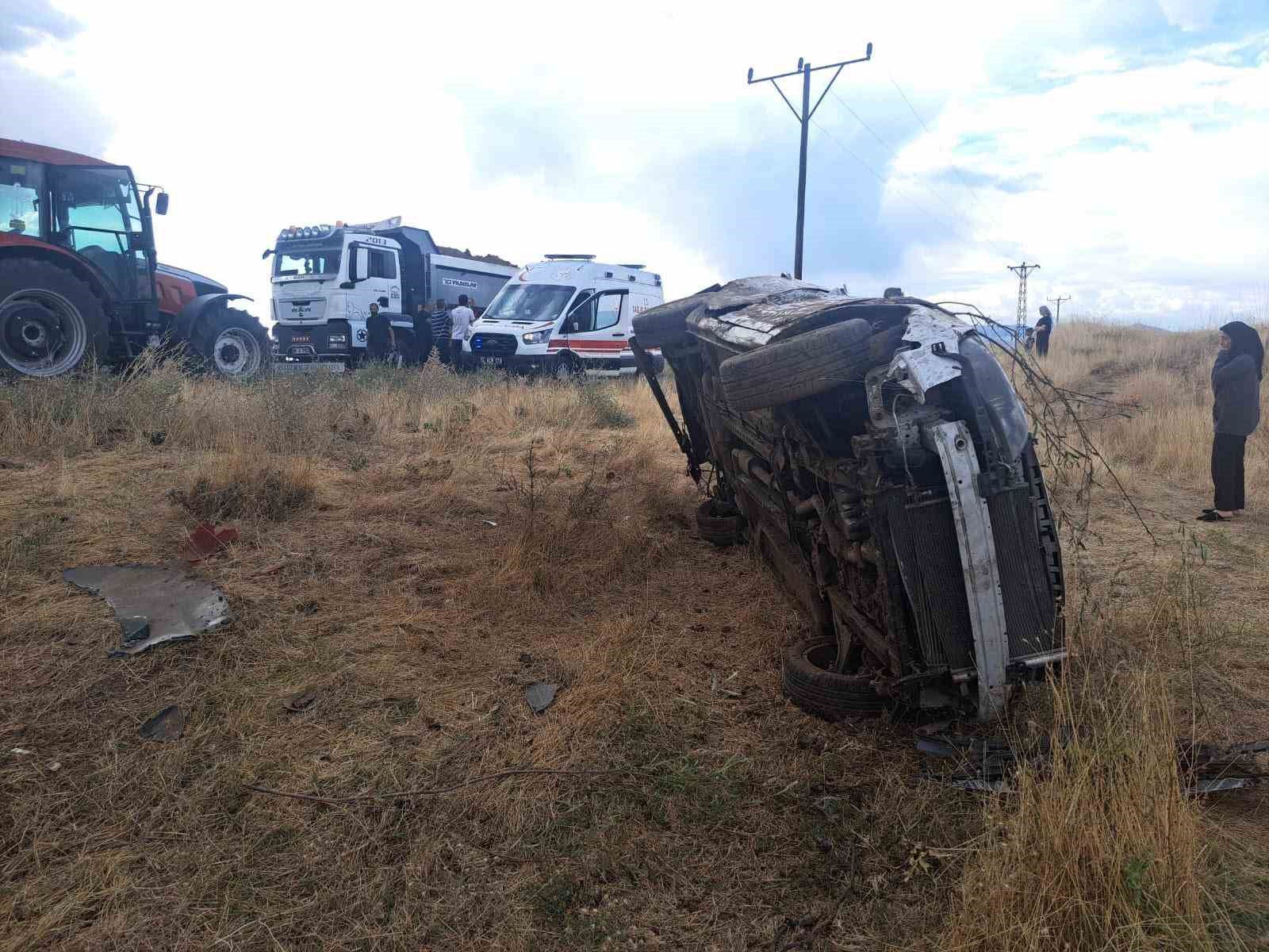 Bingöl’de trafik kazası: 4 yaralı