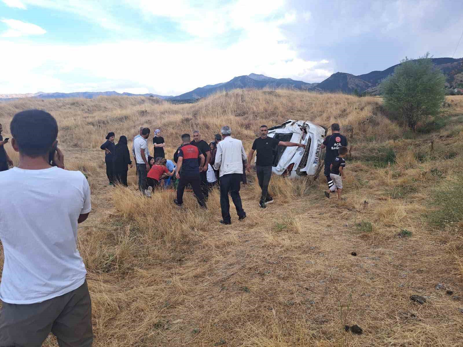 Bingöl’de trafik kazası: 4 yaralı