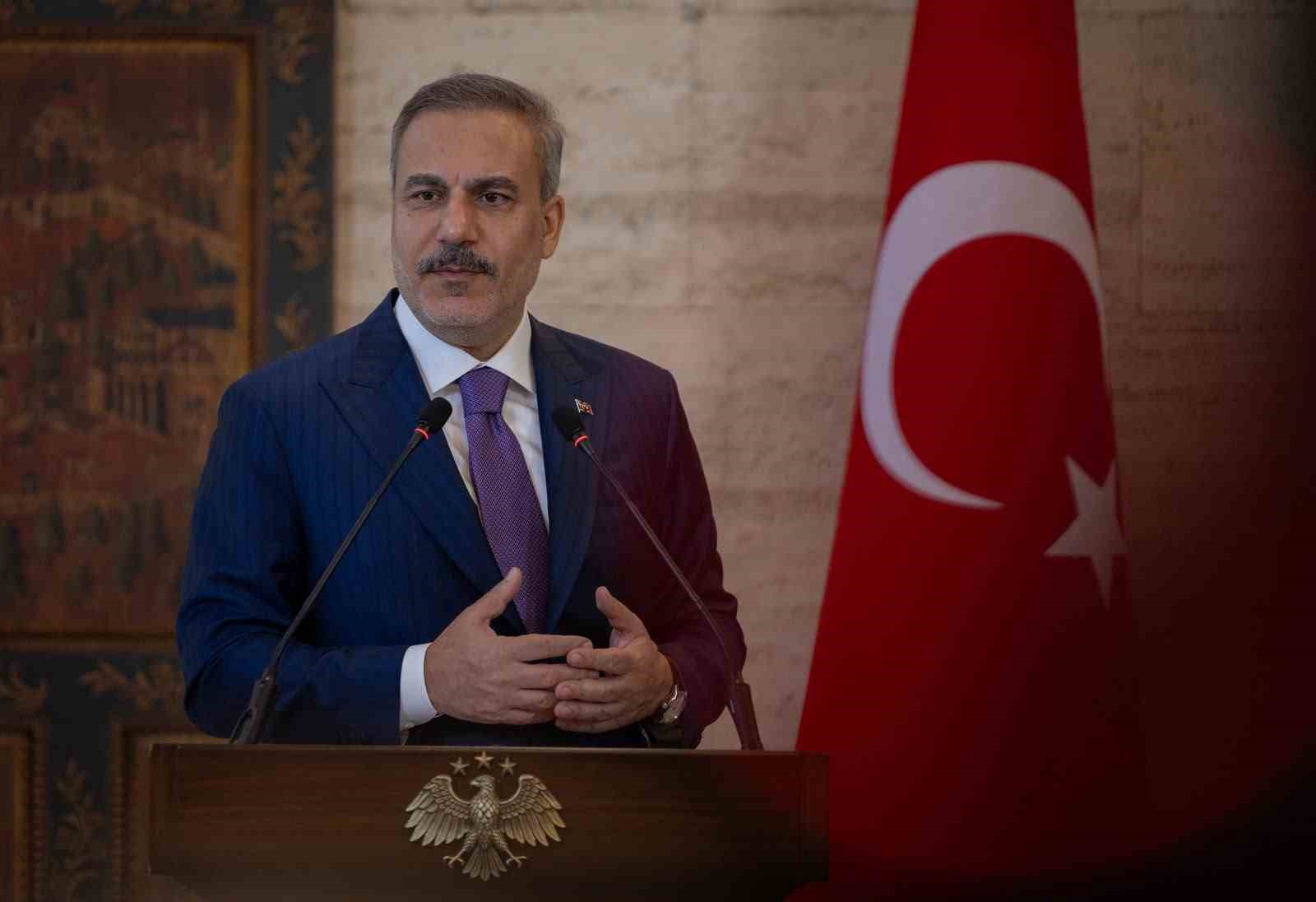 Fidan: "İsrail, kan dışında başka bir politikayı varsayımsal olarak bile düşünemiyor"