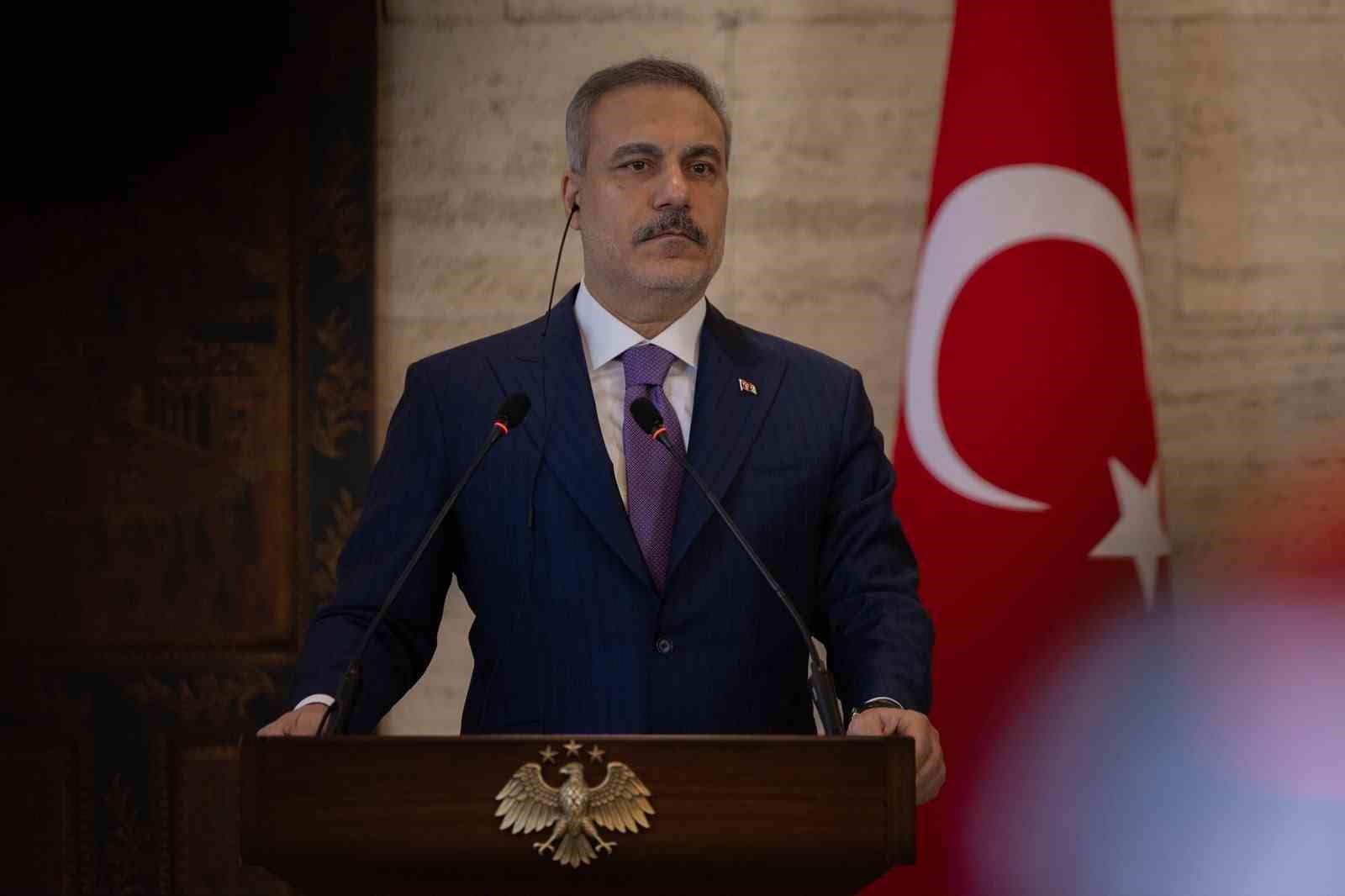 Fidan: "İsrail, kan dışında başka bir politikayı varsayımsal olarak bile düşünemiyor"