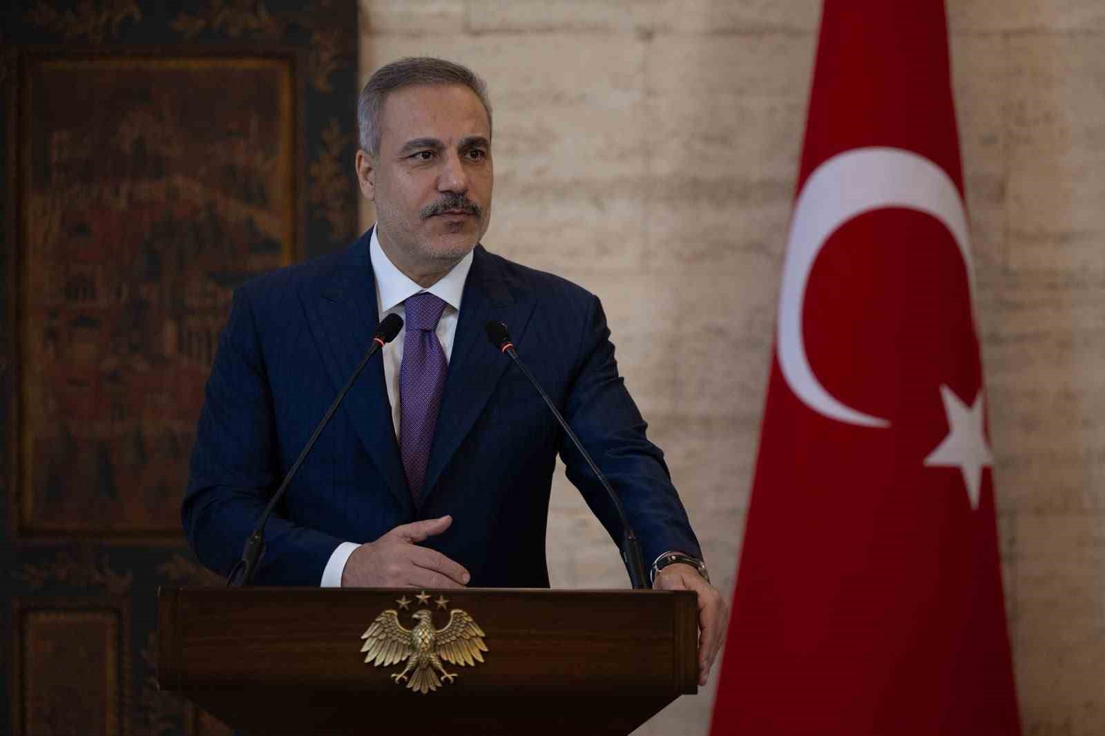 Fidan: "İsrail, kan dışında başka bir politikayı varsayımsal olarak bile düşünemiyor"