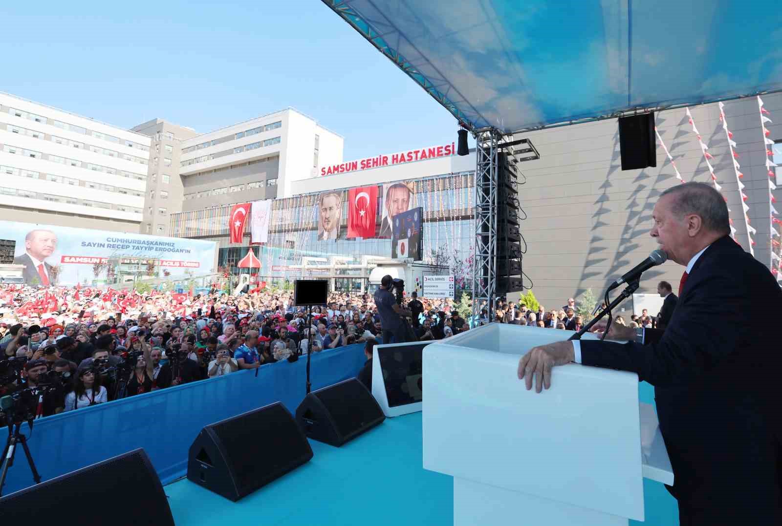 Cumhurbaşkanı Erdoğan’a sevgi seli