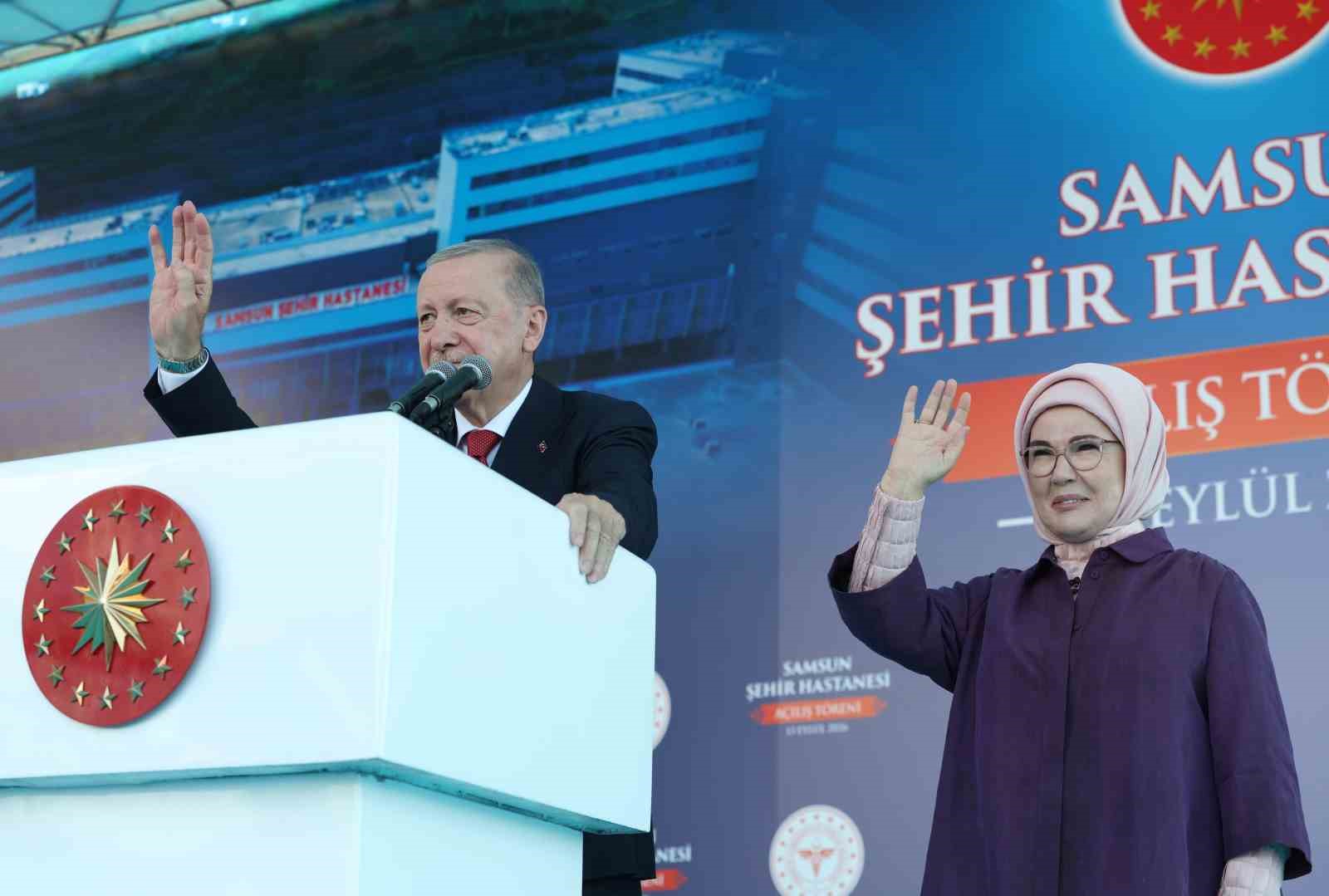 Cumhurbaşkanı Erdoğan’a sevgi seli