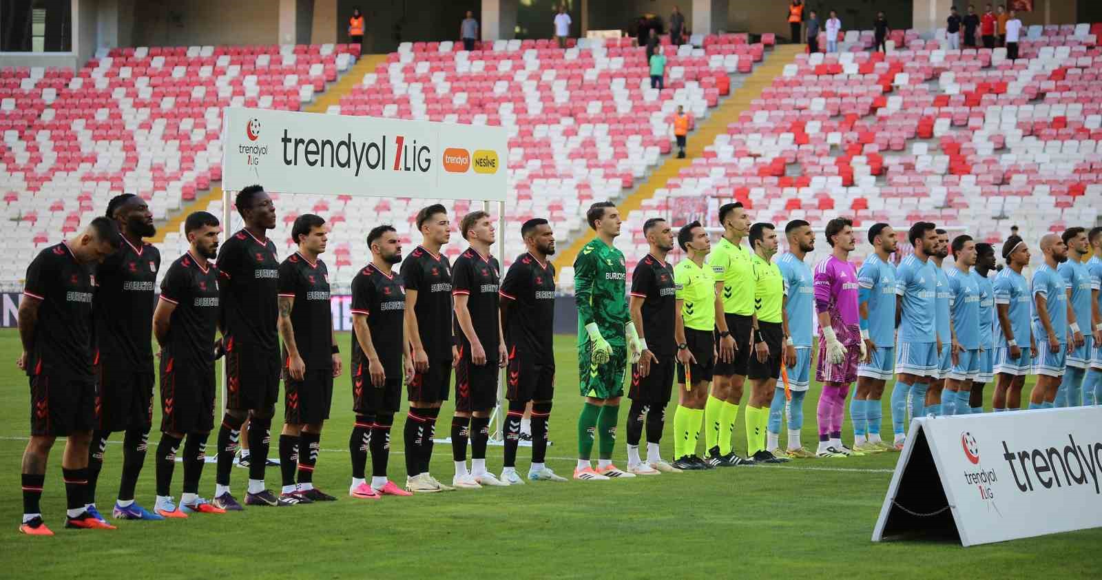 Trendyol 1. Lig: Sivasspor: 1 - Muğlaspor: 1