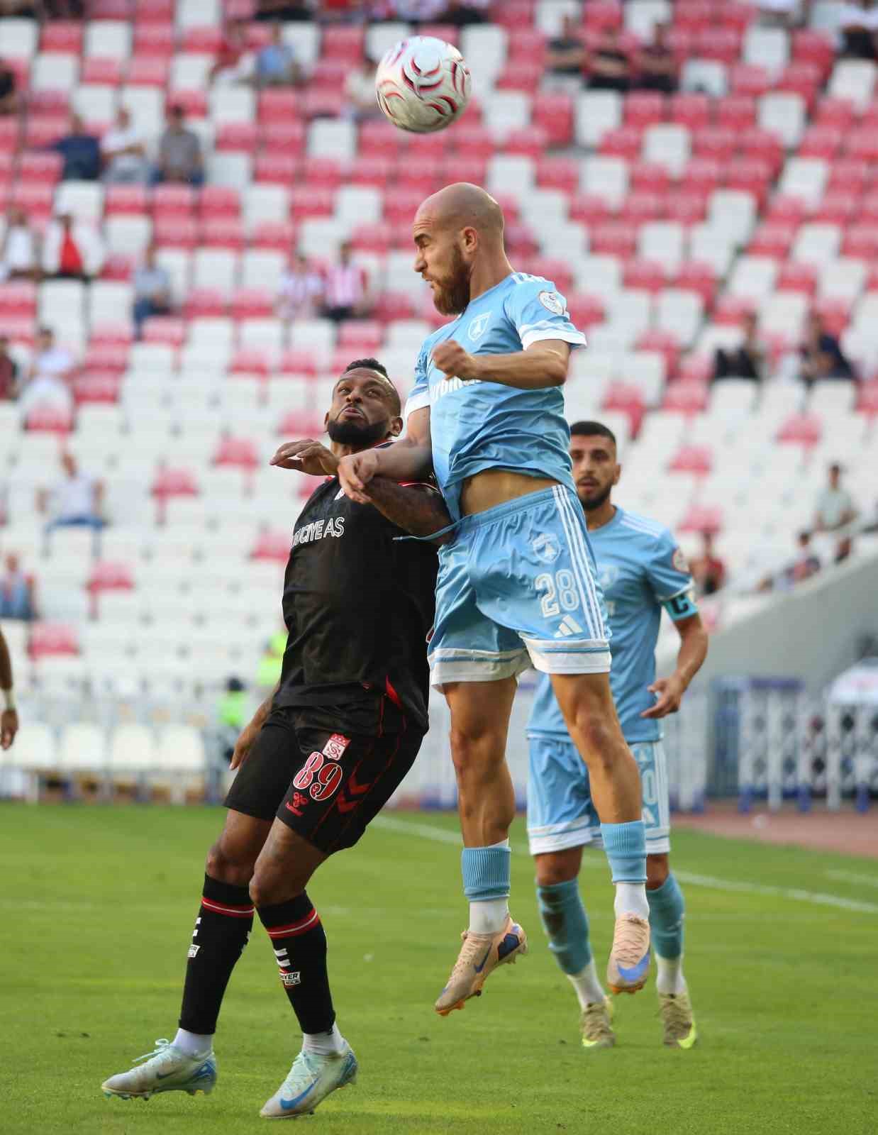 Trendyol 1. Lig: Sivasspor: 1 - Muğlaspor: 1