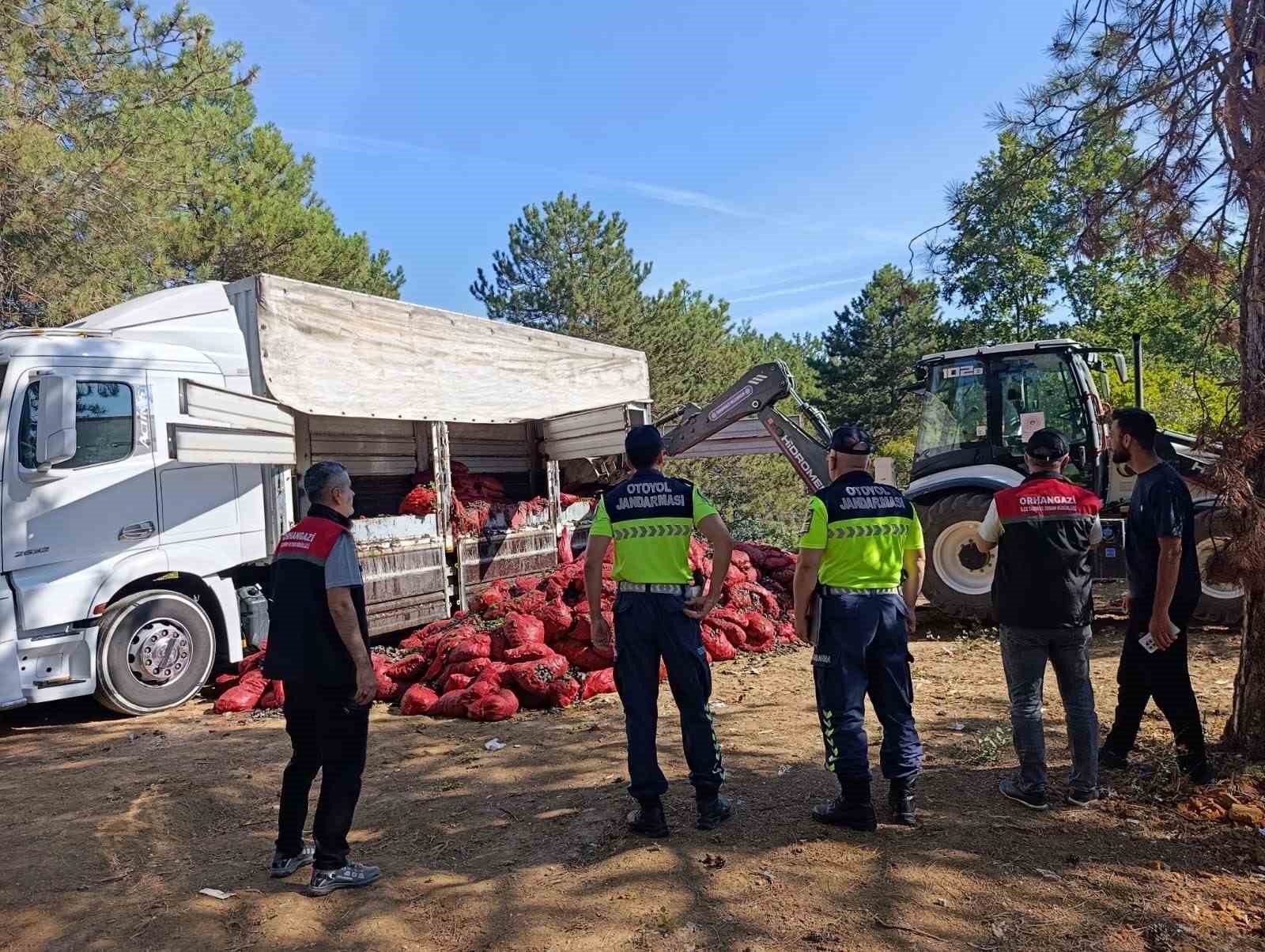 Bursa’da 8 ton midye ele geçirildi