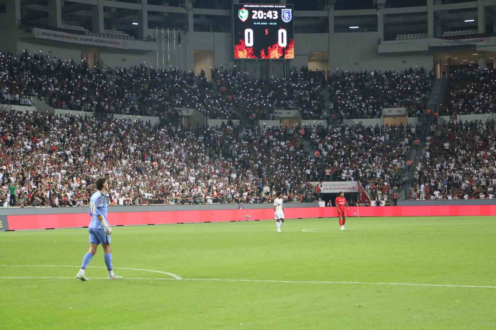 Tredyol Süper Lig: Amed Sportif Faaliyetler: 5 - Başakşehir: 0