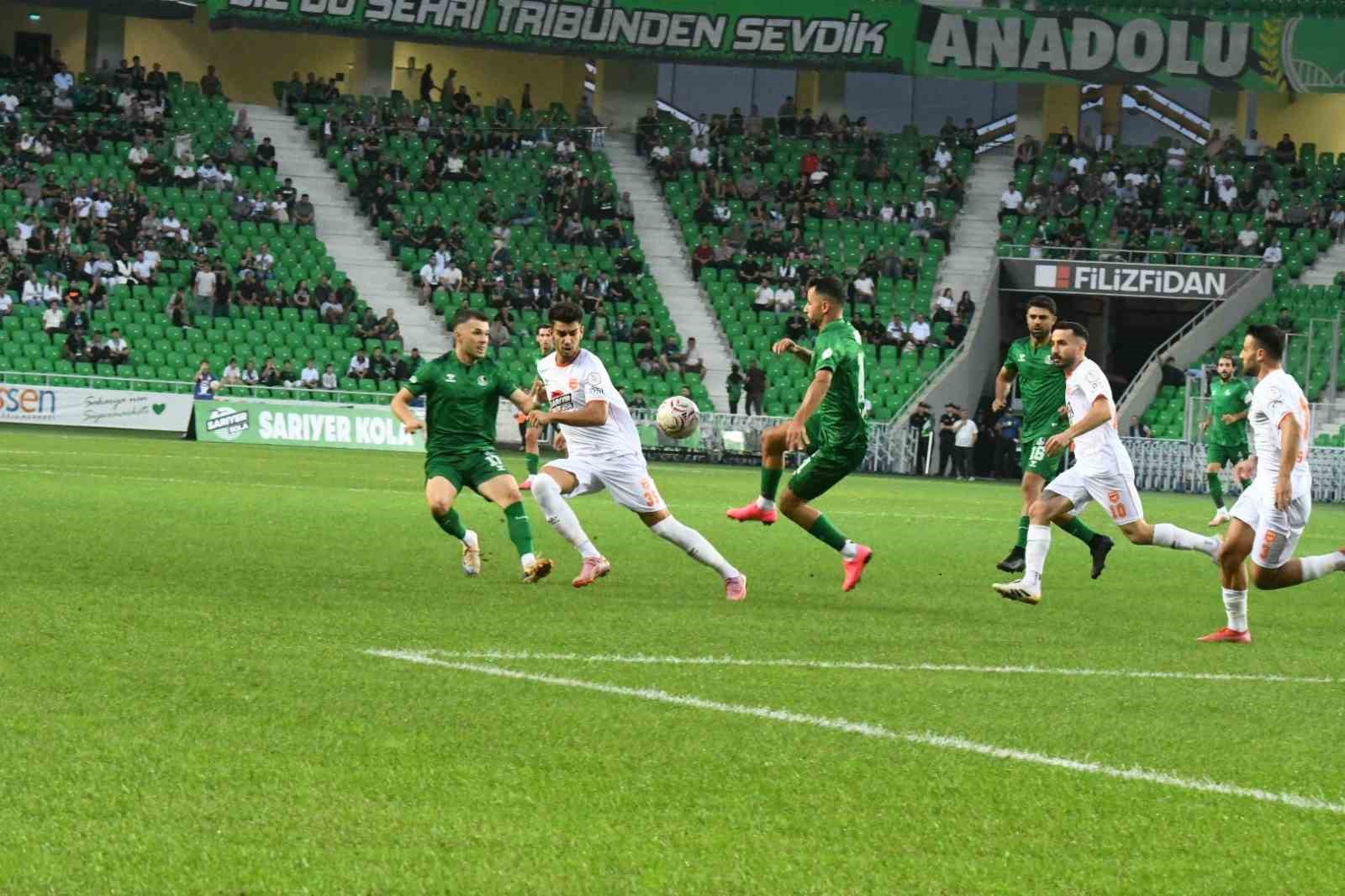 TFF 2. Lig: Sakaryaspor: 2 - Adana 01 Futbol Kulübü SK: 0