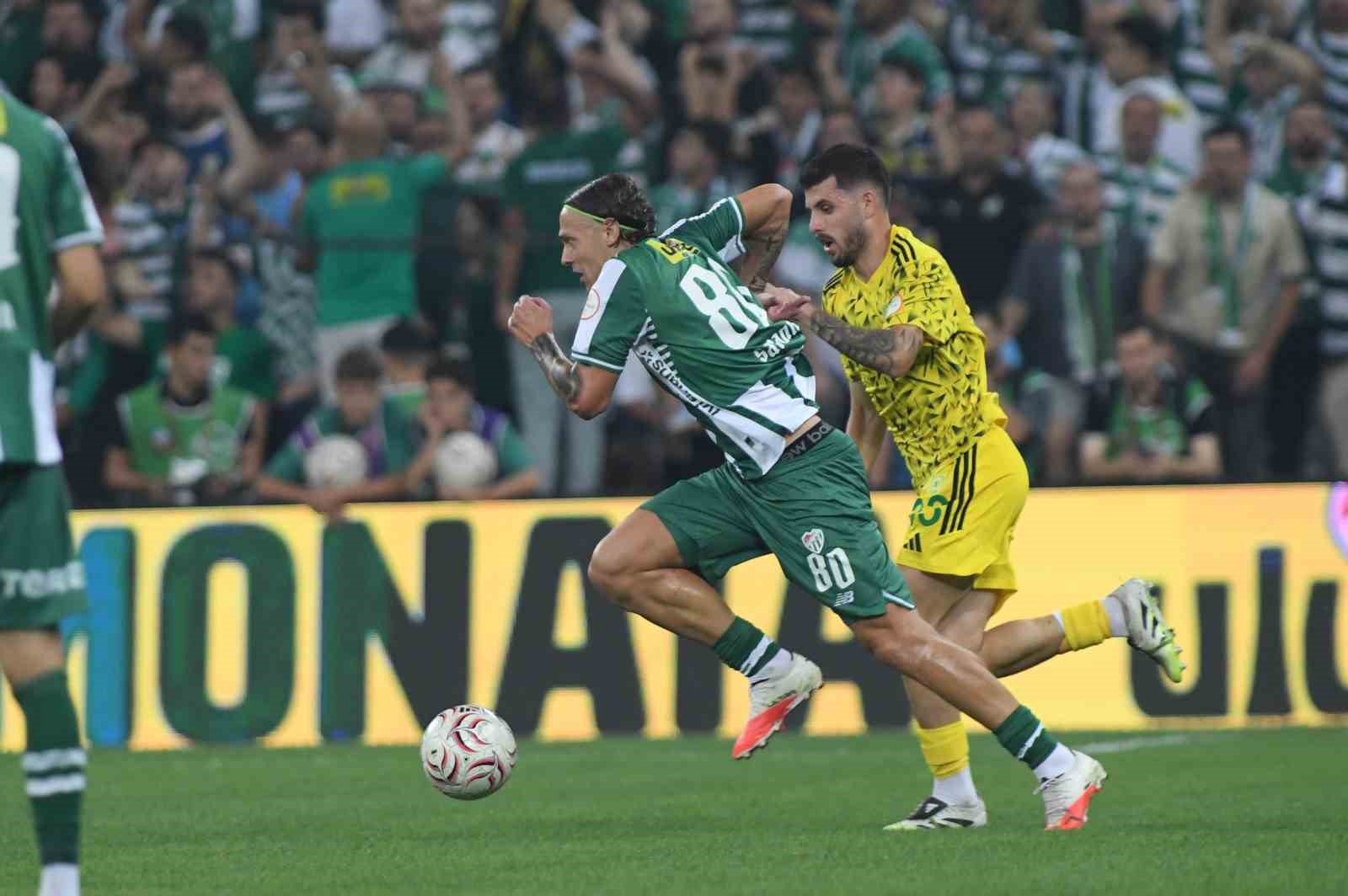 Trendyol 1. Lig: Bursaspor: 2 - Esenler Erokspor: 2